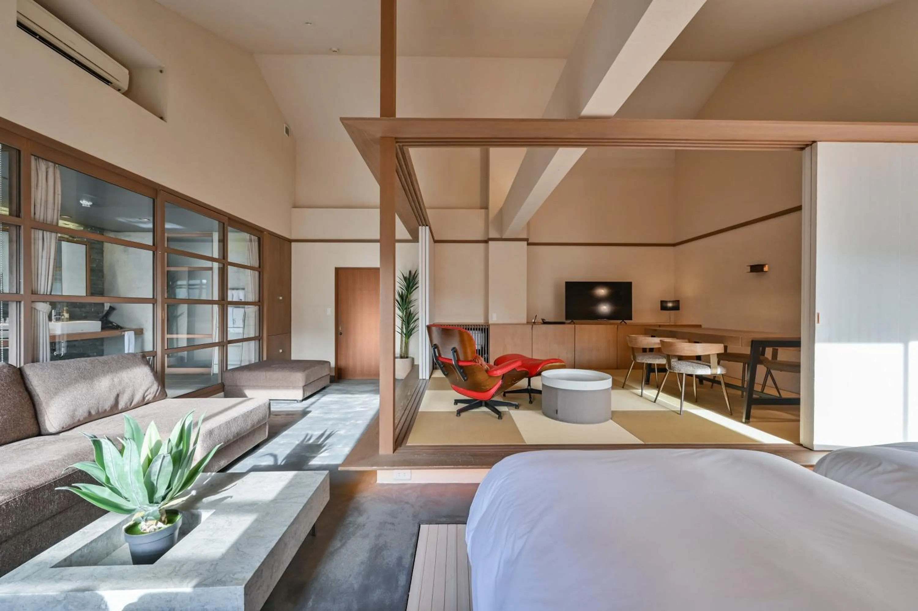 Bed in Ryokan Yoshidaya