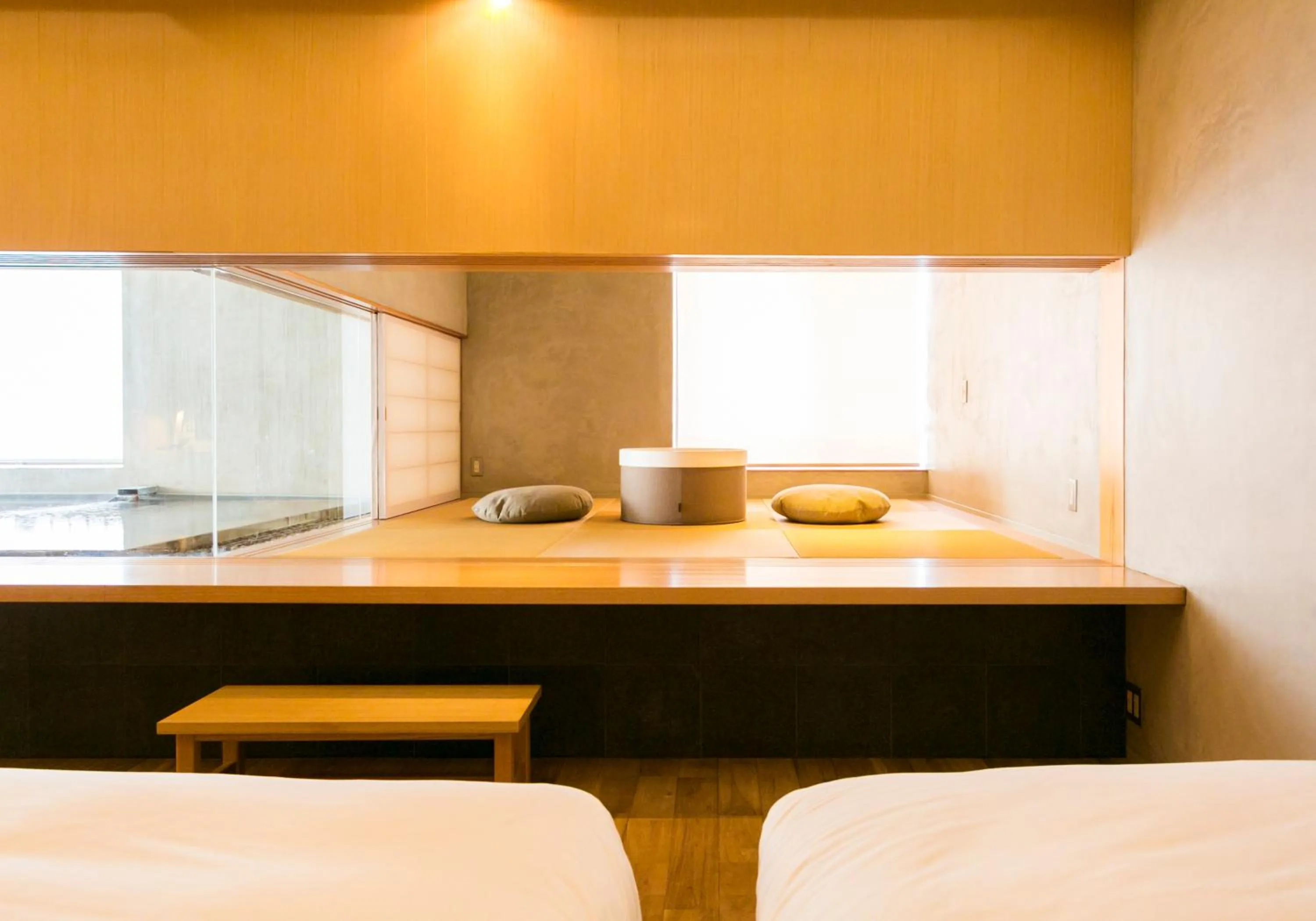 Bed in Ryokan Yoshidaya