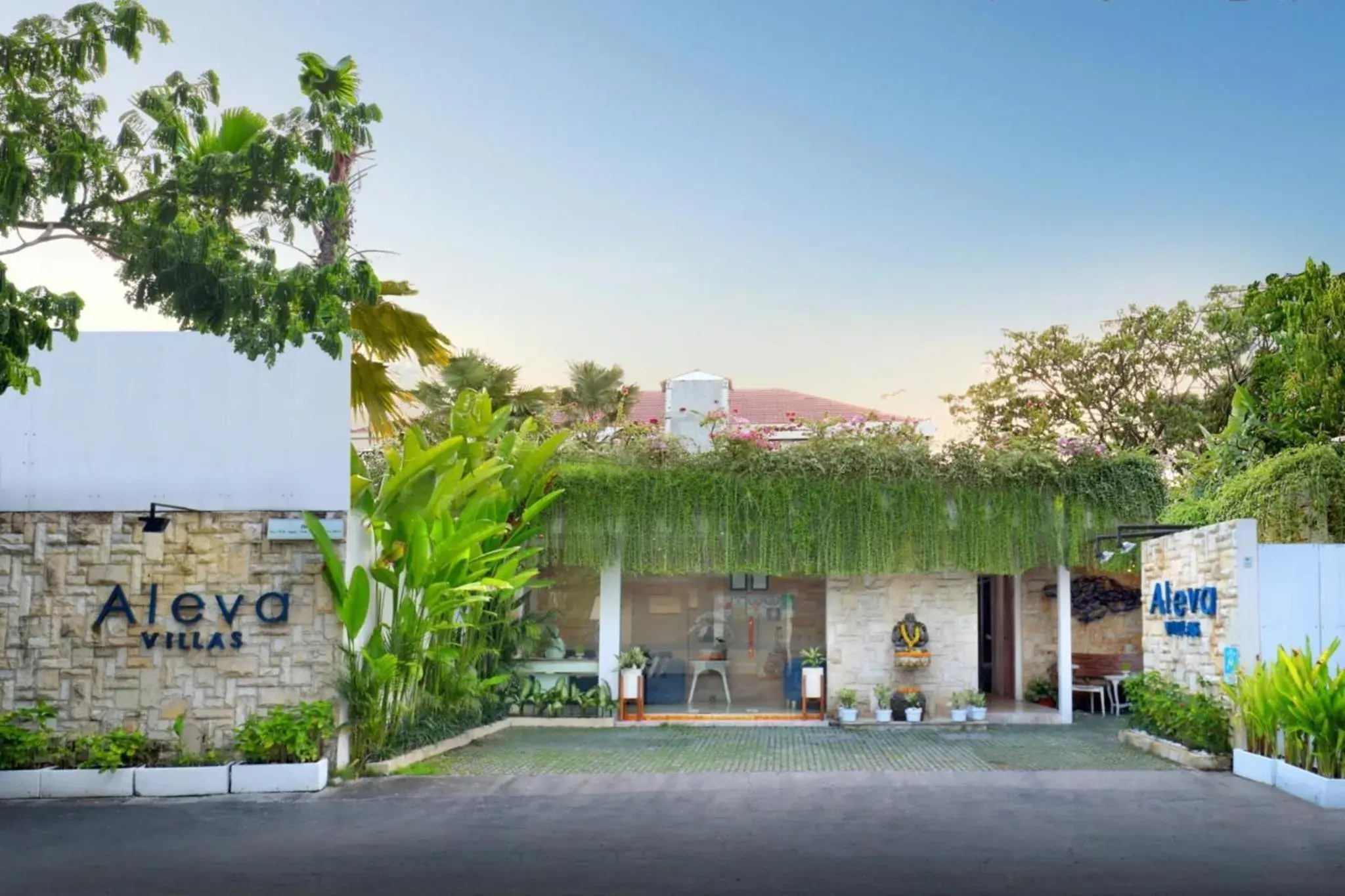 Property building in Aleva Villa Seminyak by Ini Vie Hospitality Property building in Aleva Villa Seminyak by Ini Vie Hospitality
