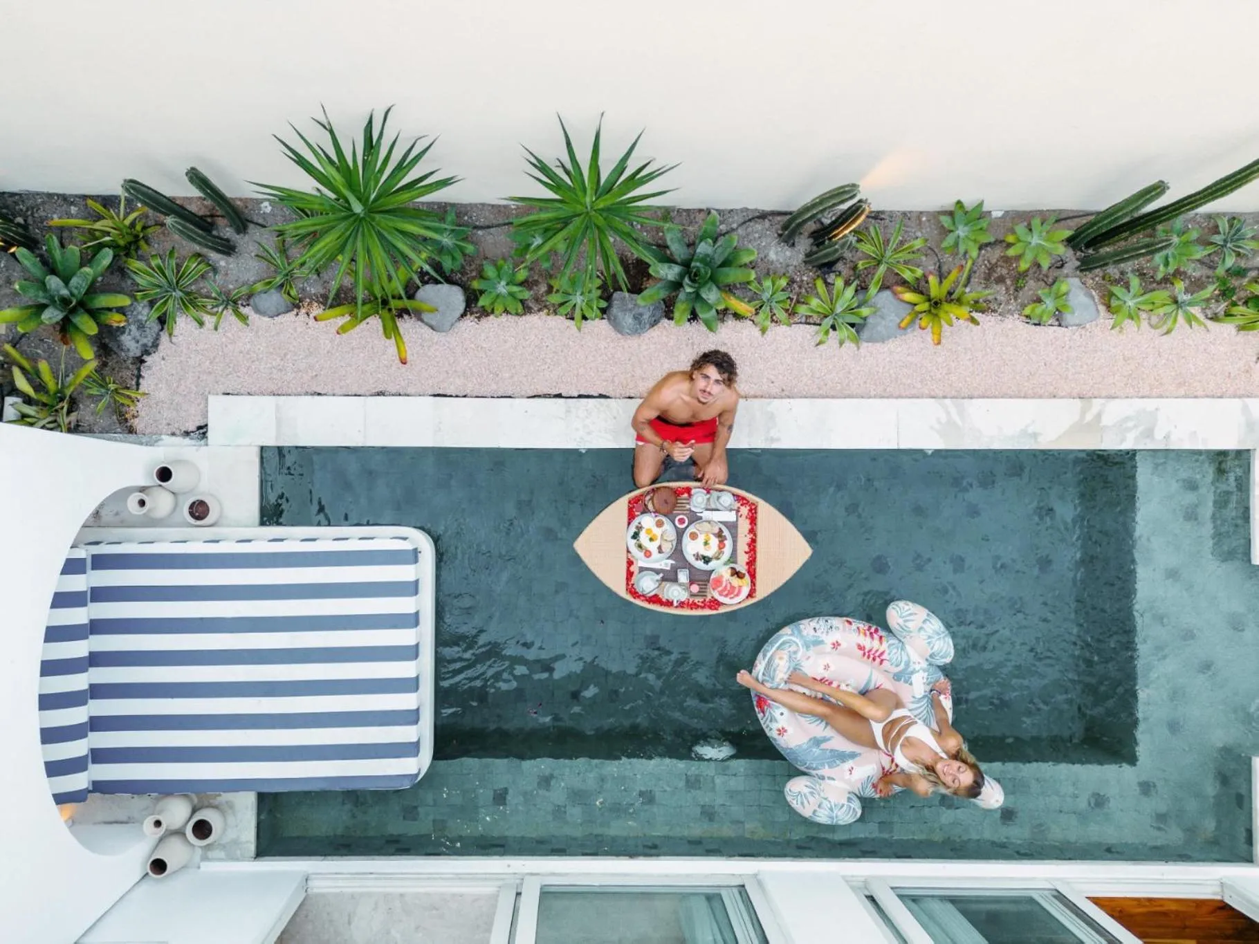 Swimming pool in Aleva Villa Seminyak by Ini Vie Hospitality