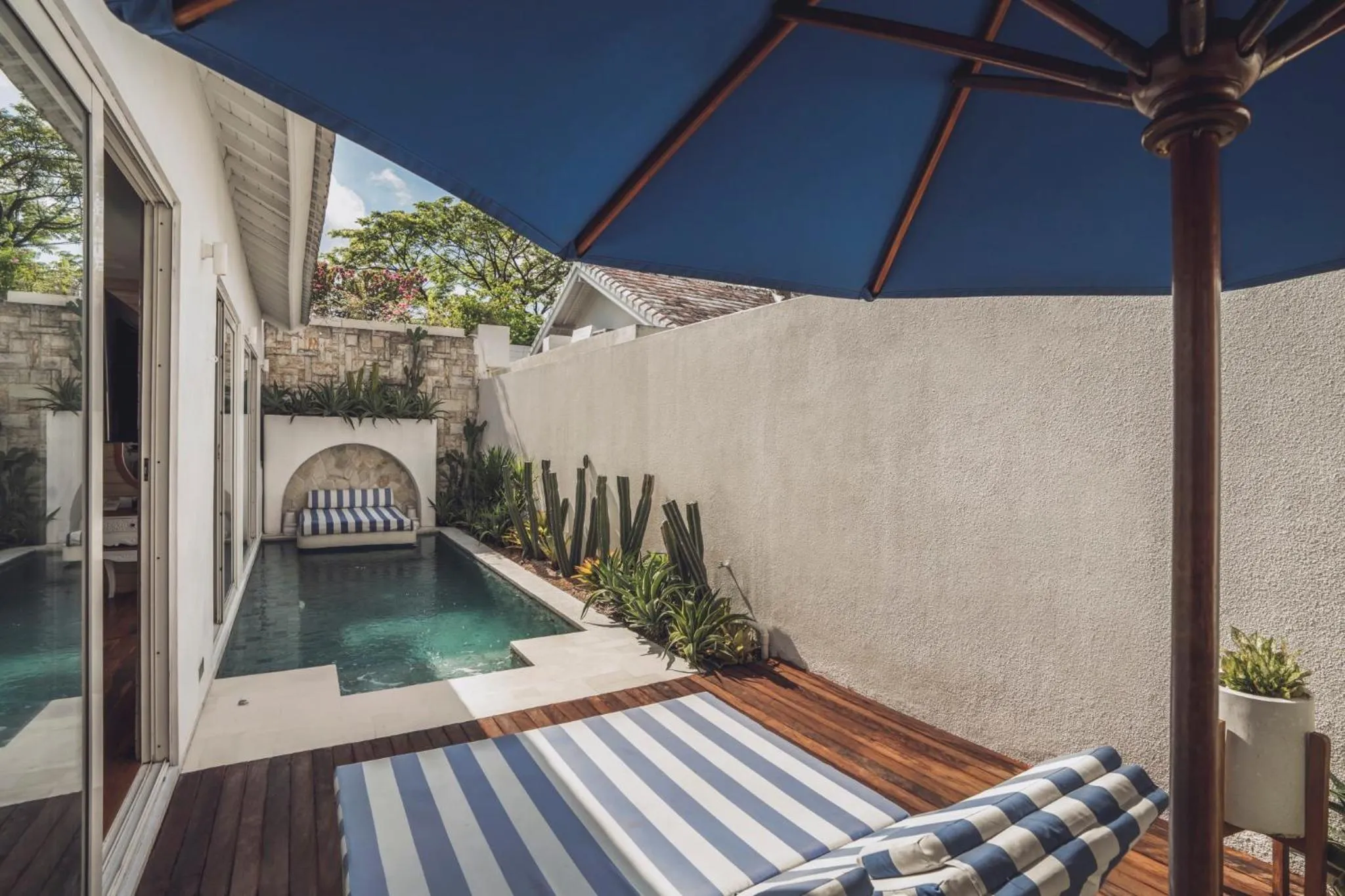 Swimming pool in Aleva Villa Seminyak by Ini Vie Hospitality