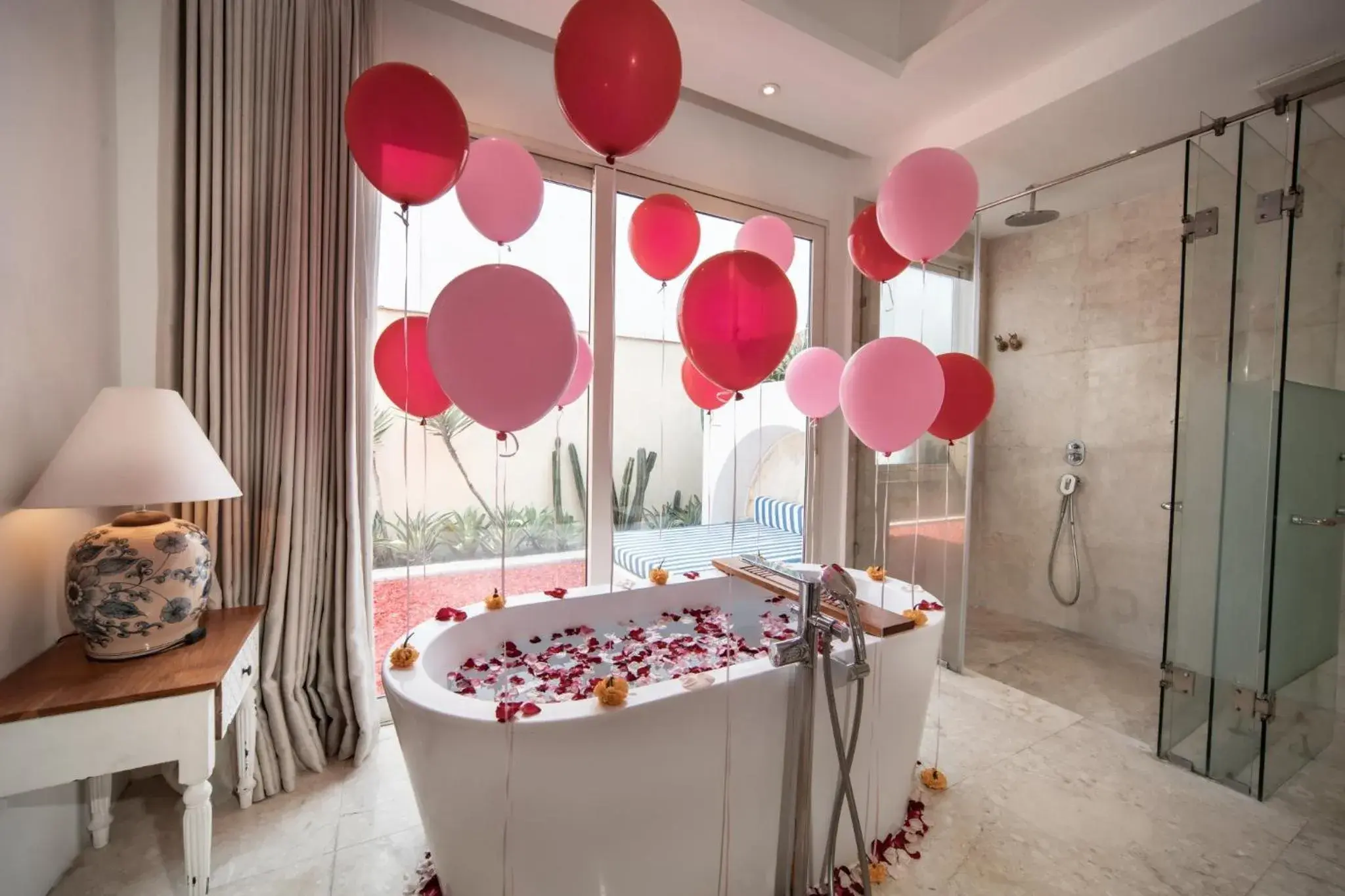 Bathroom in Aleva Villa Seminyak by Ini Vie Hospitality Bathroom in Aleva Villa Seminyak by Ini Vie Hospitality