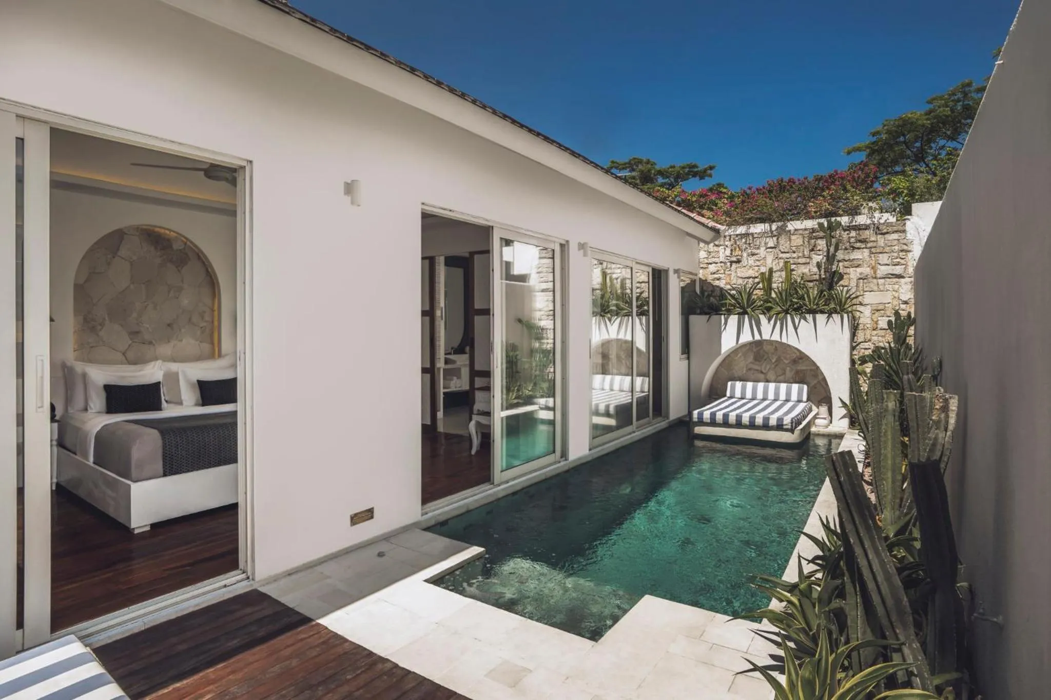 Swimming pool in Aleva Villa Seminyak by Ini Vie Hospitality