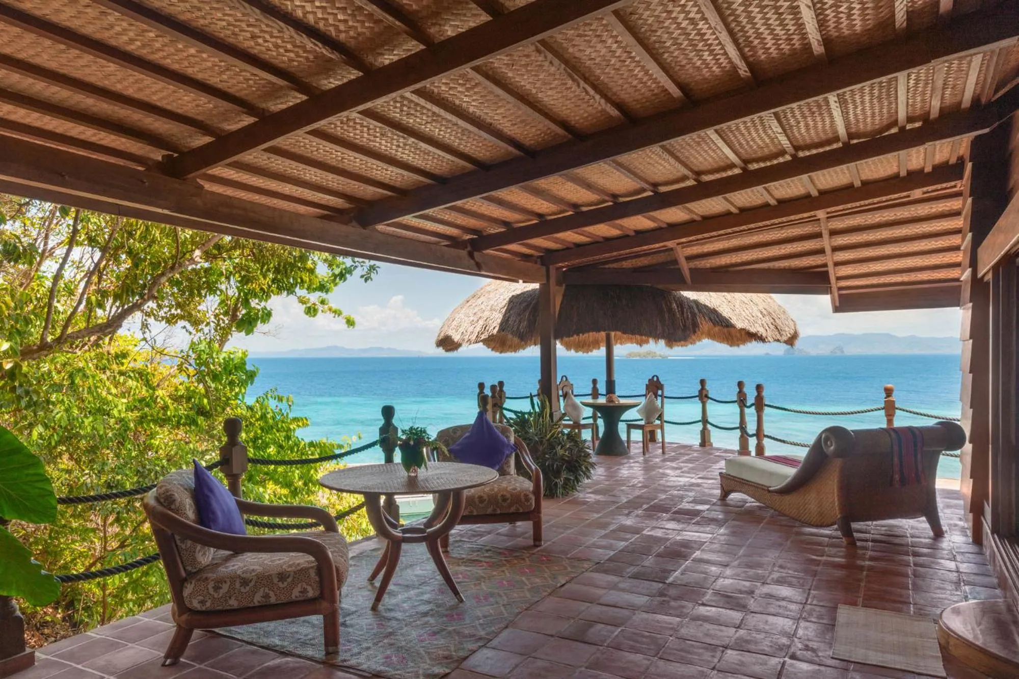 Balcony/Terrace in NoaNoa Private Island