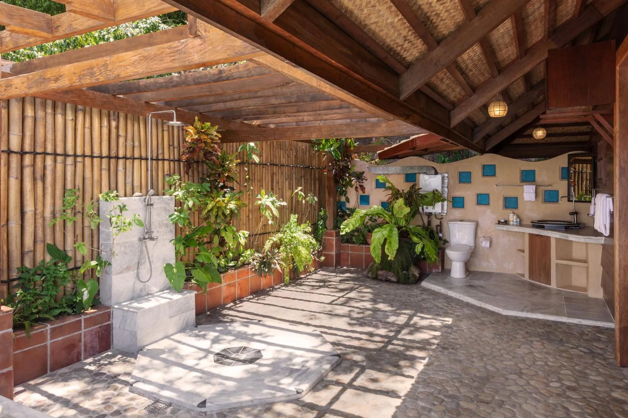 Bathroom in NoaNoa Private Island