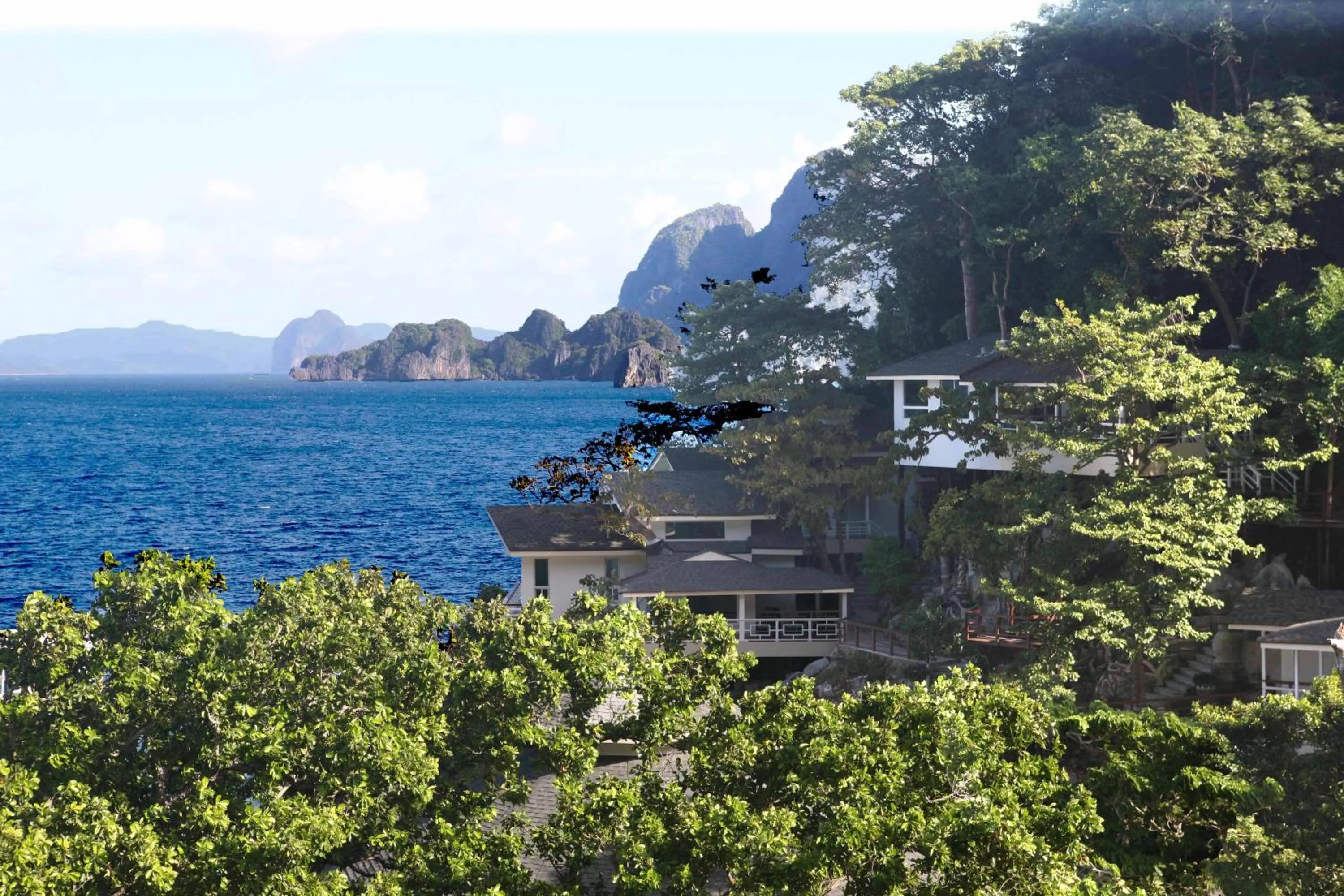 Natural landscape in Matinloc Island Resort