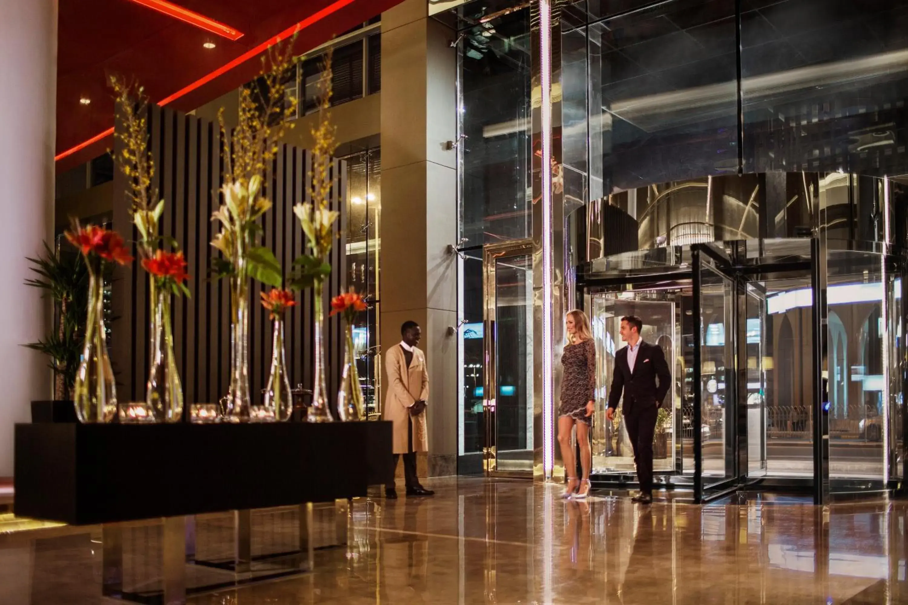 Facade/entrance in Downtown Rotana Facade/entrance in Downtown Rotana