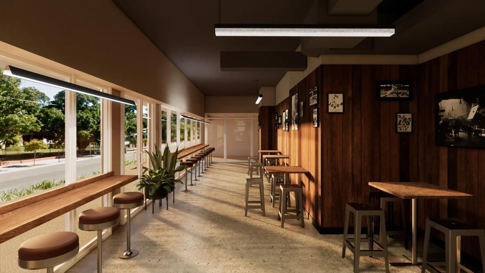 Restaurant/places to eat in Hotel Allen