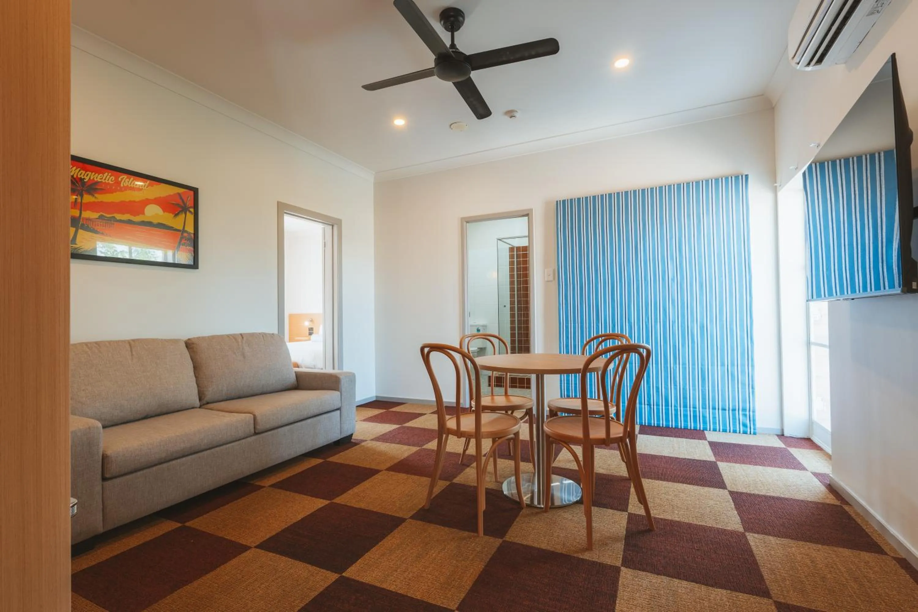 Living room in Hotel Allen