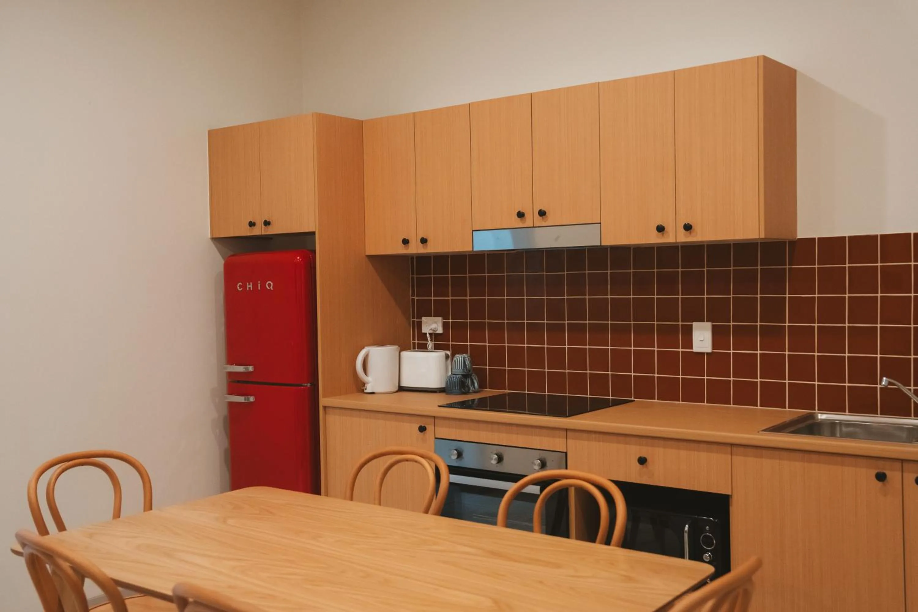 Kitchen or kitchenette in Hotel Allen