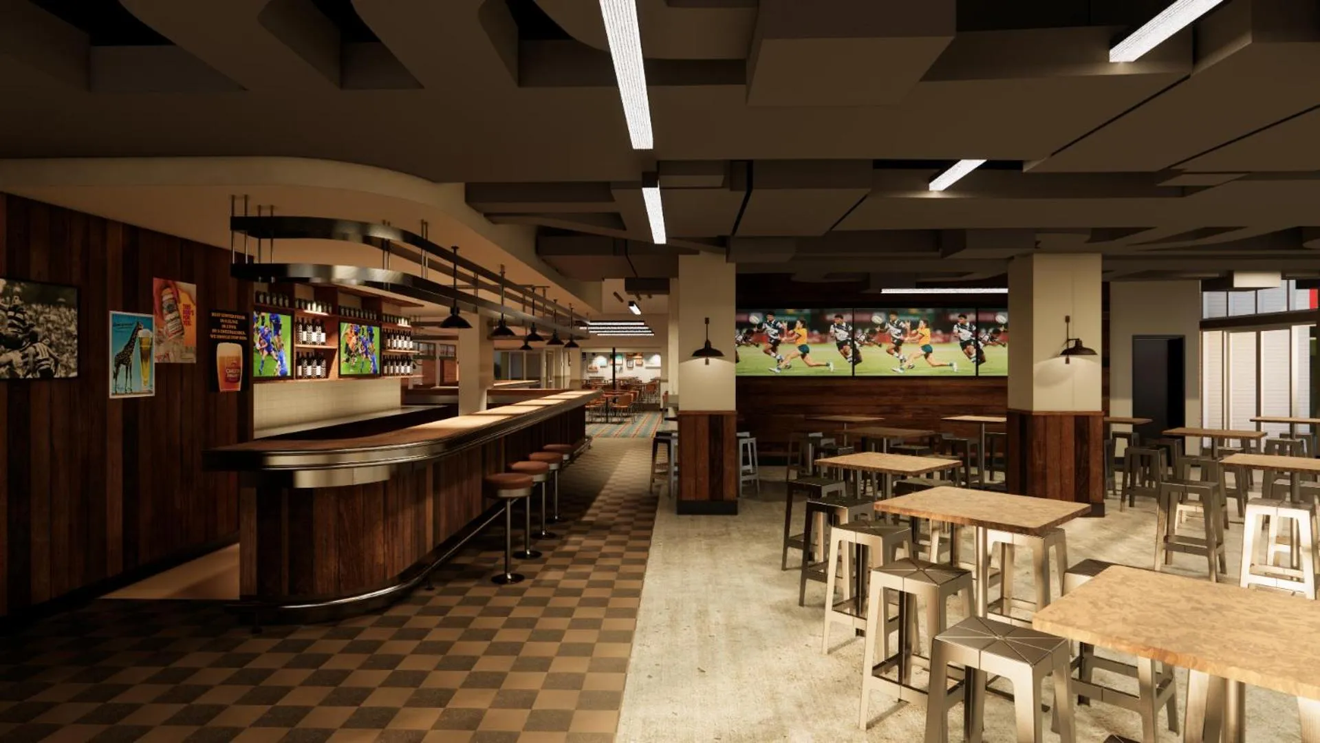 Restaurant/places to eat in Hotel Allen