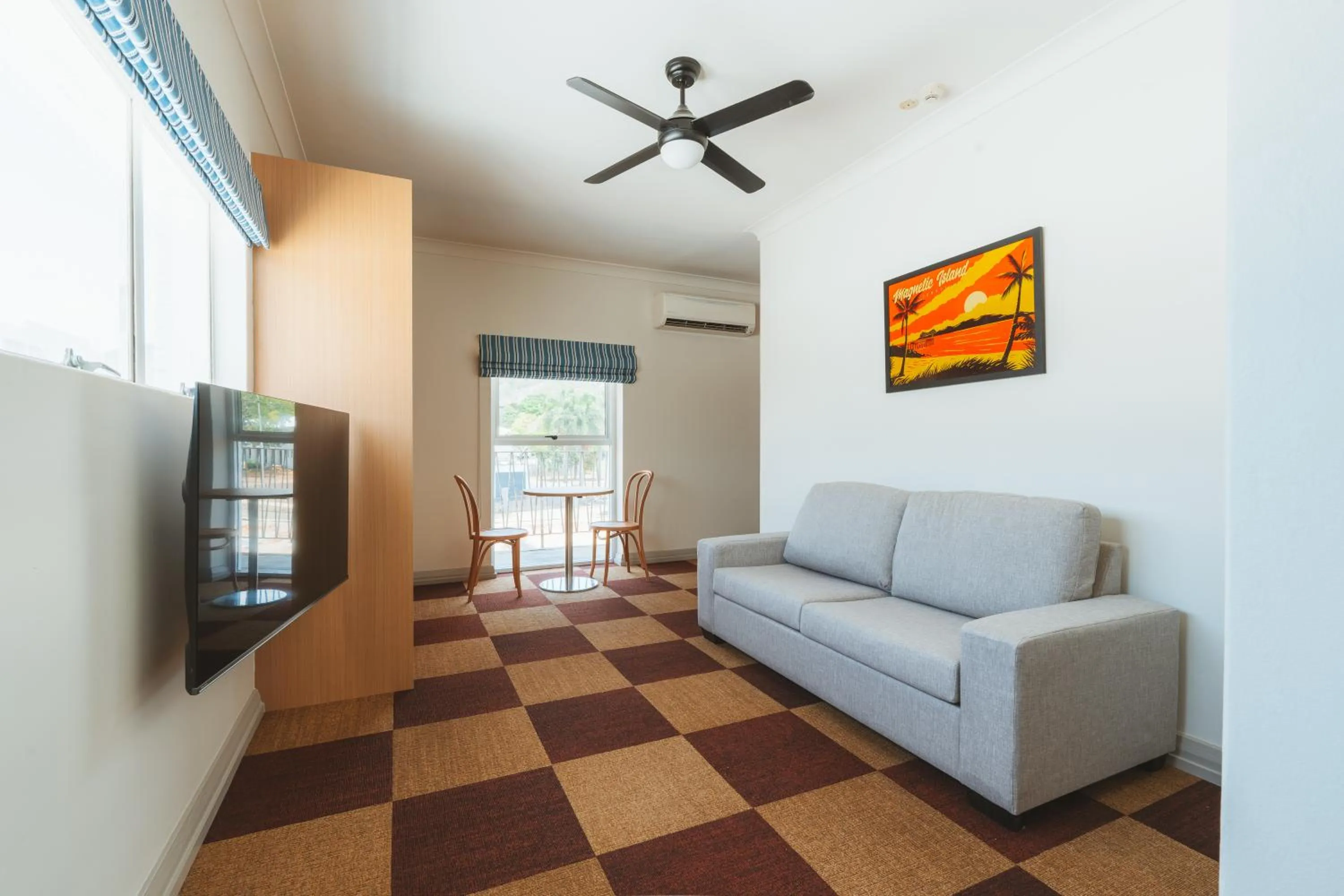 Living room in Hotel Allen