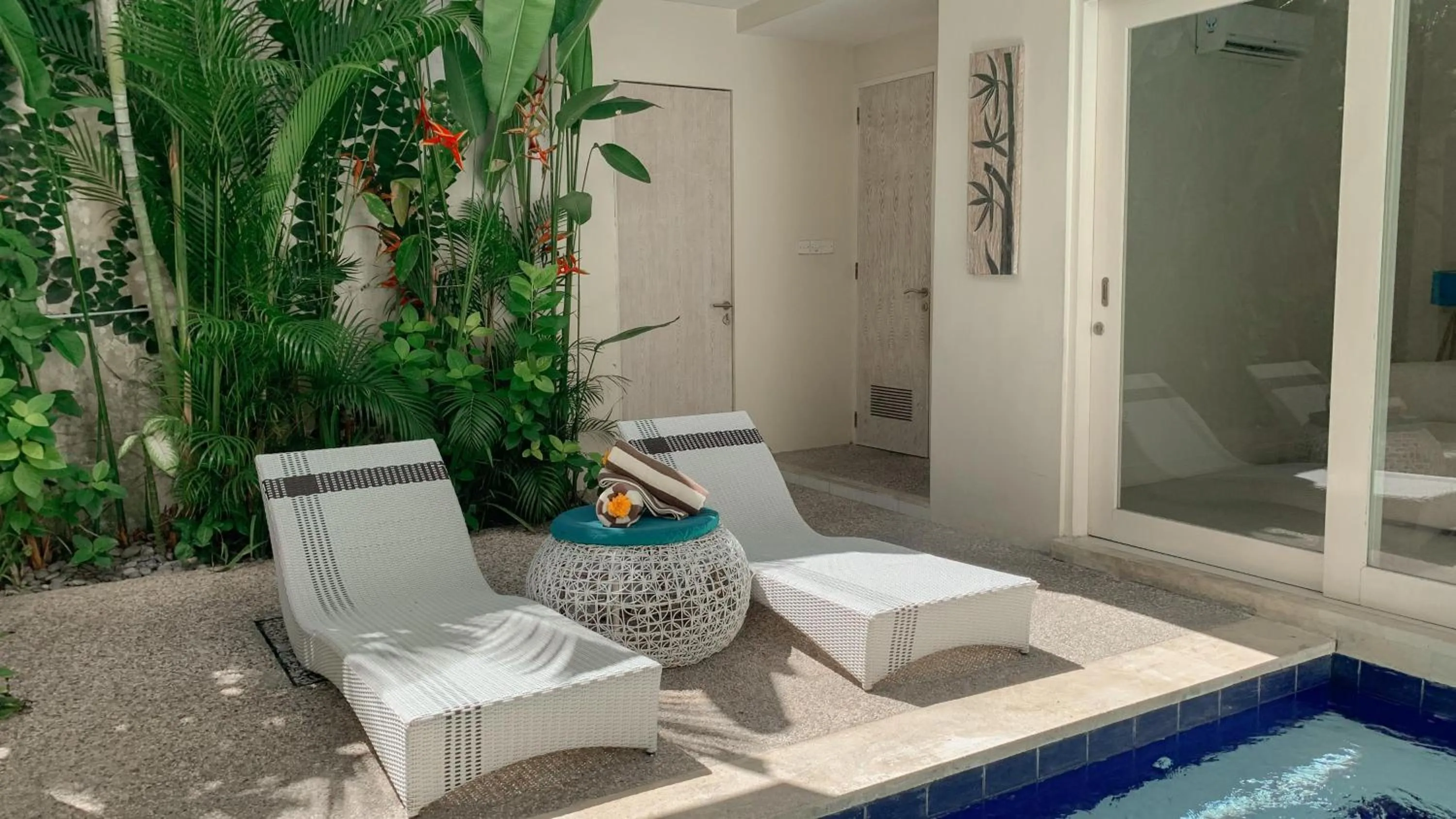 Swimming pool in The Wina Villa Canggu by The Wina Resorts