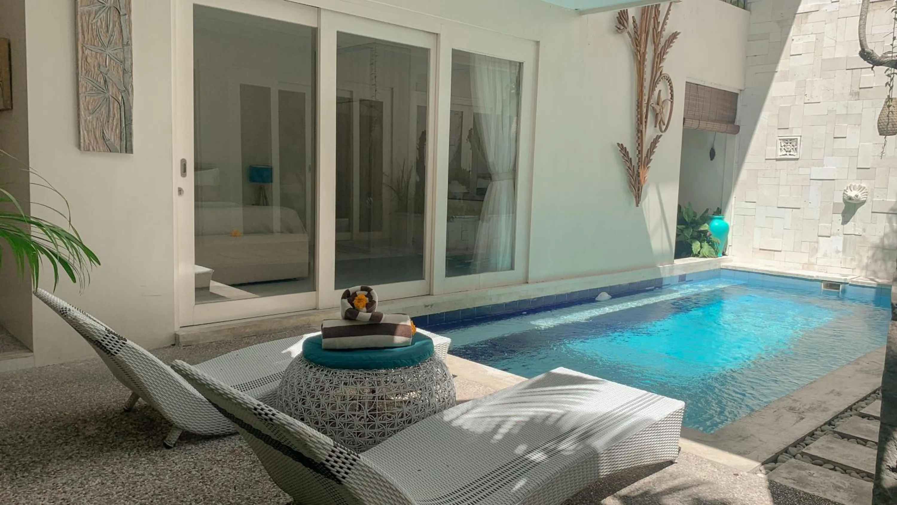 Swimming pool in The Wina Villa Canggu by The Wina Resorts