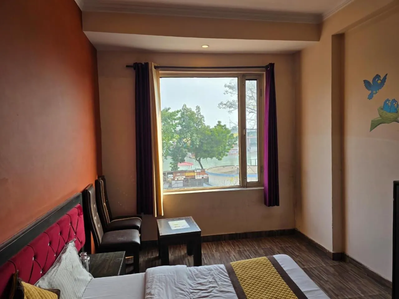 Bed in Hotel Ganges Park