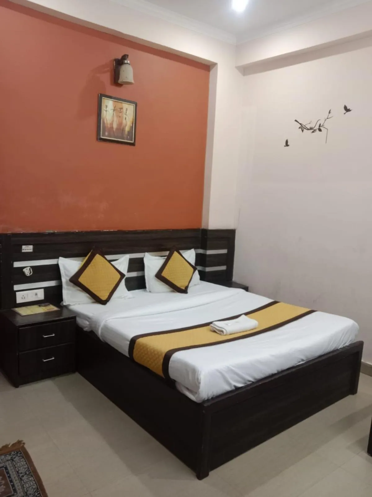 Bed in Hotel Ganges Park