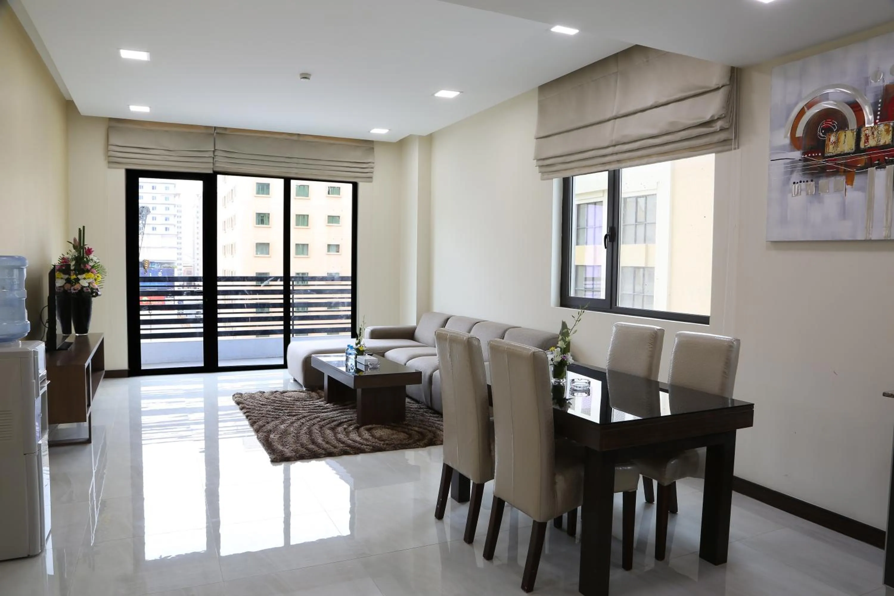 Day in Belle Tower Apartments