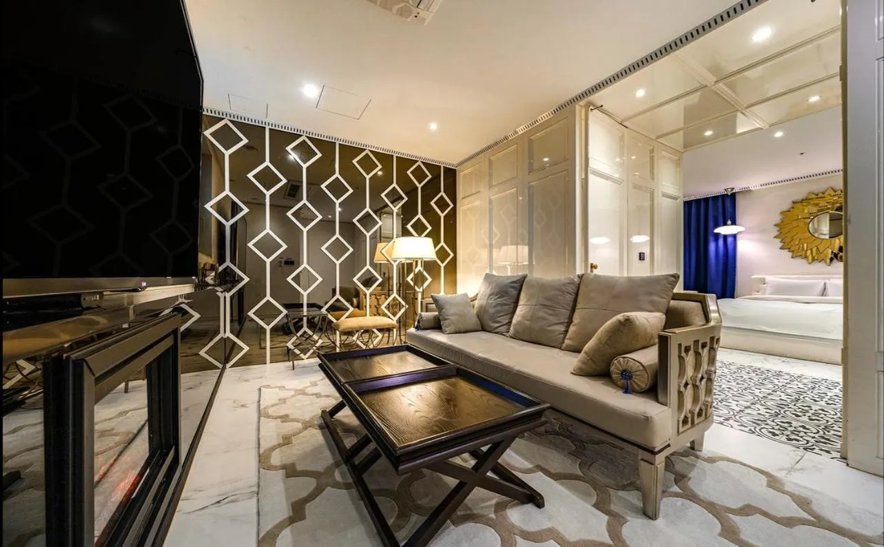 TV and multimedia, Bed in Hotel The Designers Cheongnyangni