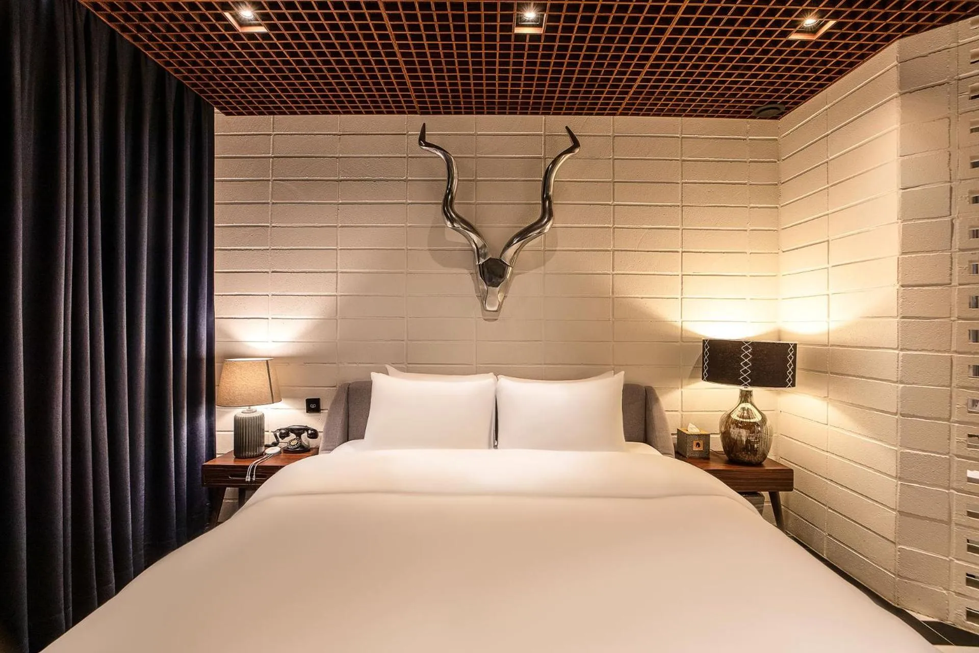 Bed in Hotel The Designers Cheongnyangni