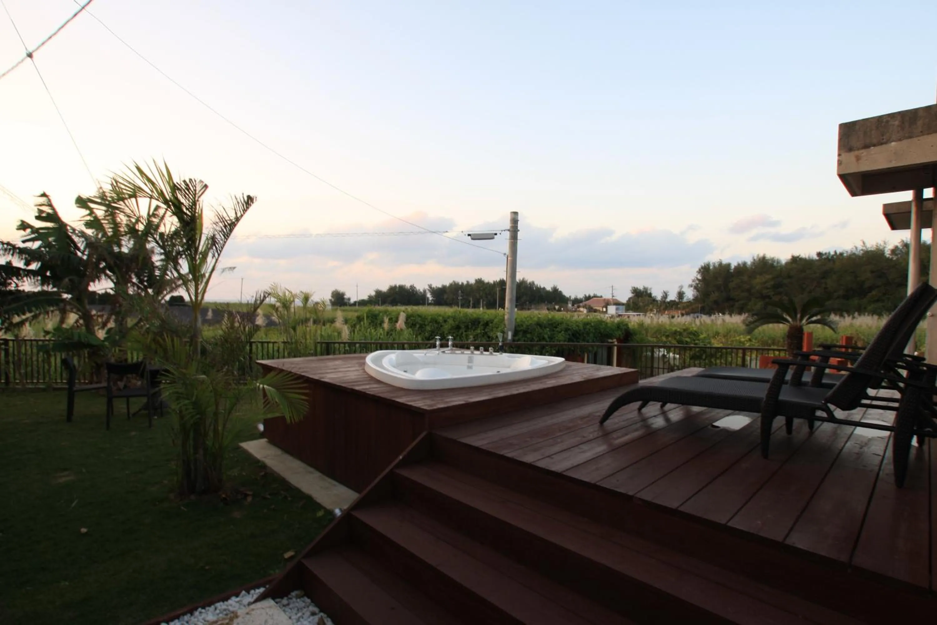 Balcony/Terrace in Cottage Hakuraku