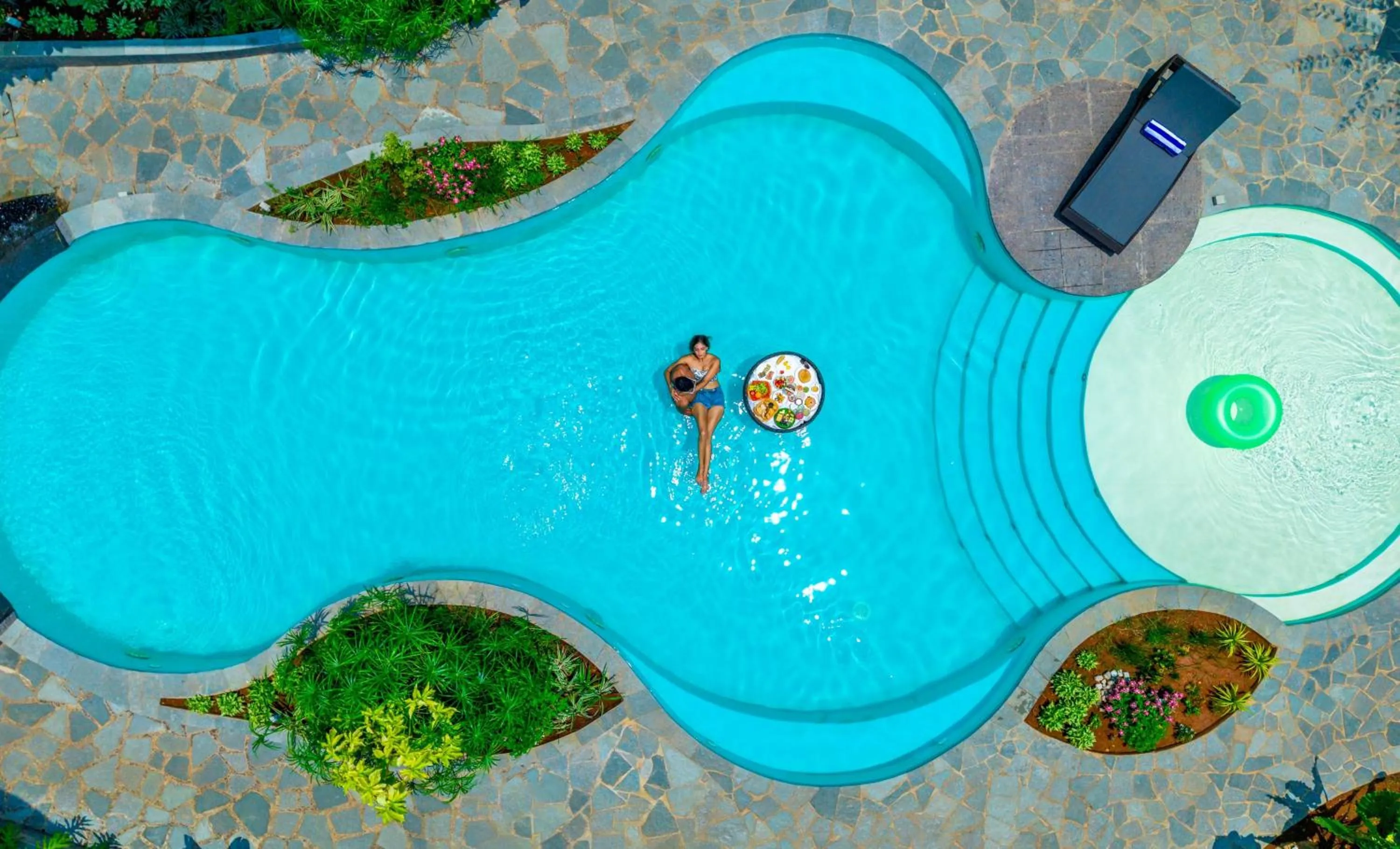 Swimming pool in Orchid Passaros Benaulim Goa - Adults Only