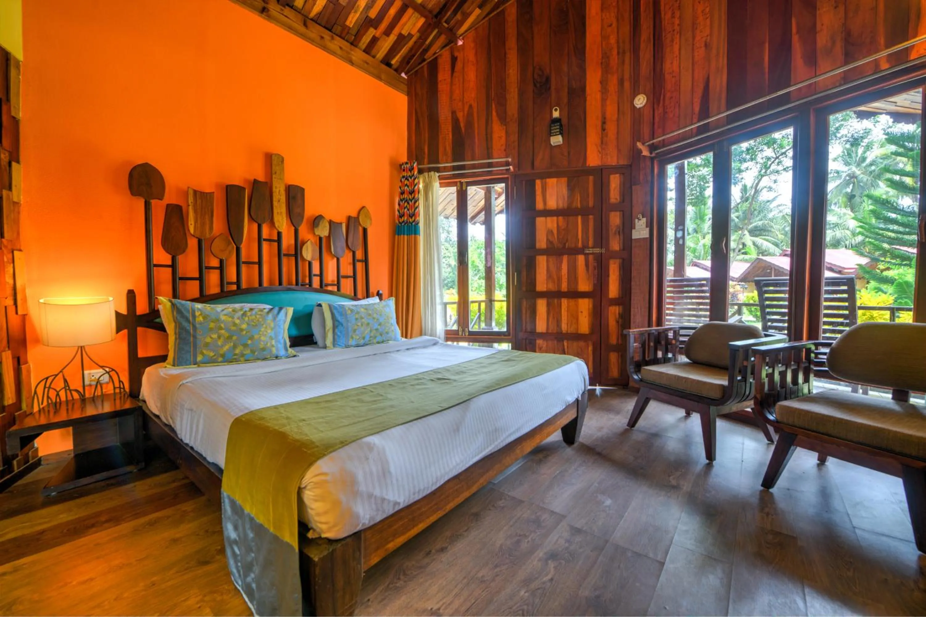 Bed in Silver Sand Beach Resort Neil