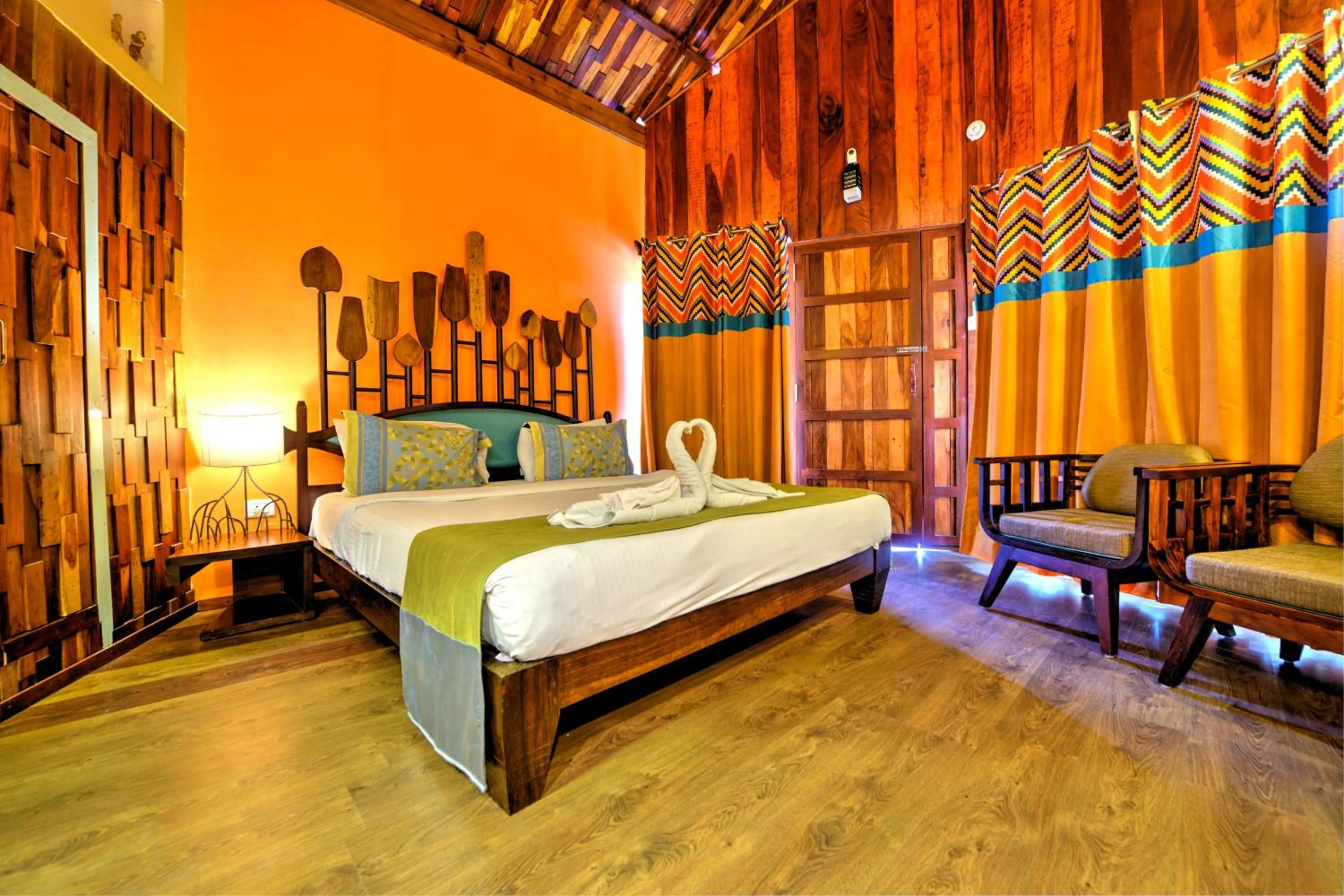 Bed in Silver Sand Beach Resort Neil