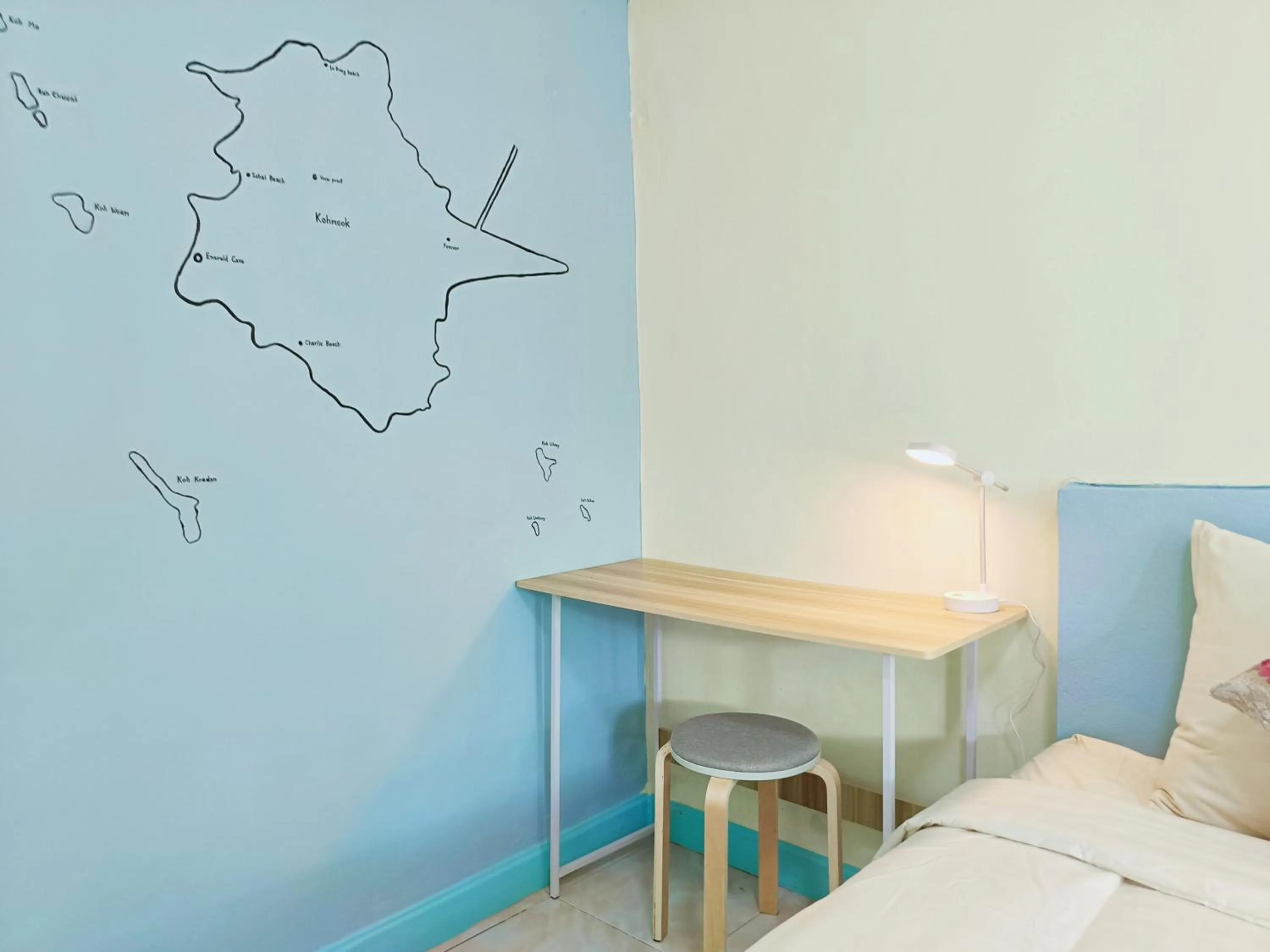 Bed in Forever Kohmook Bungalows