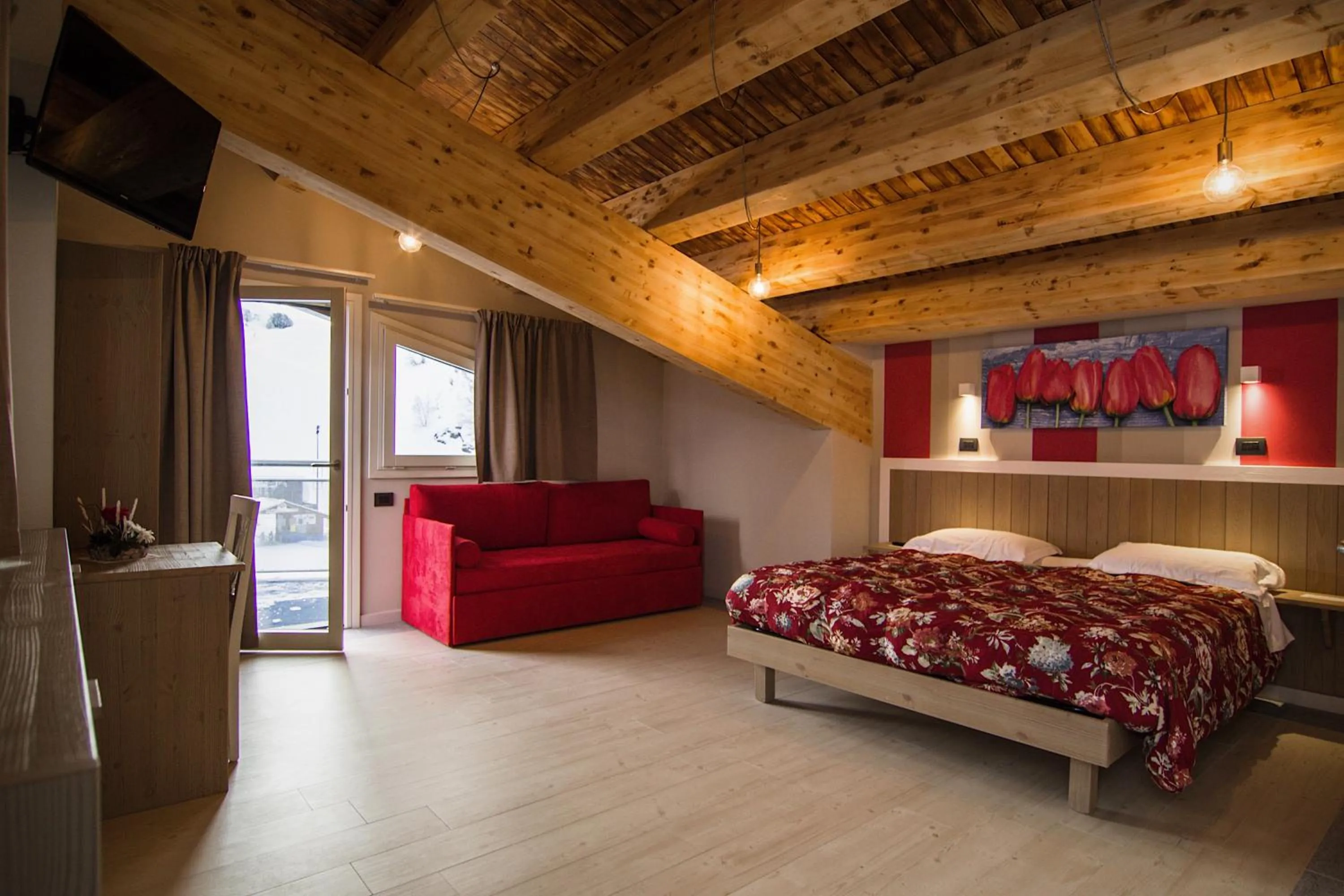 Bed in Hotel Laghetto