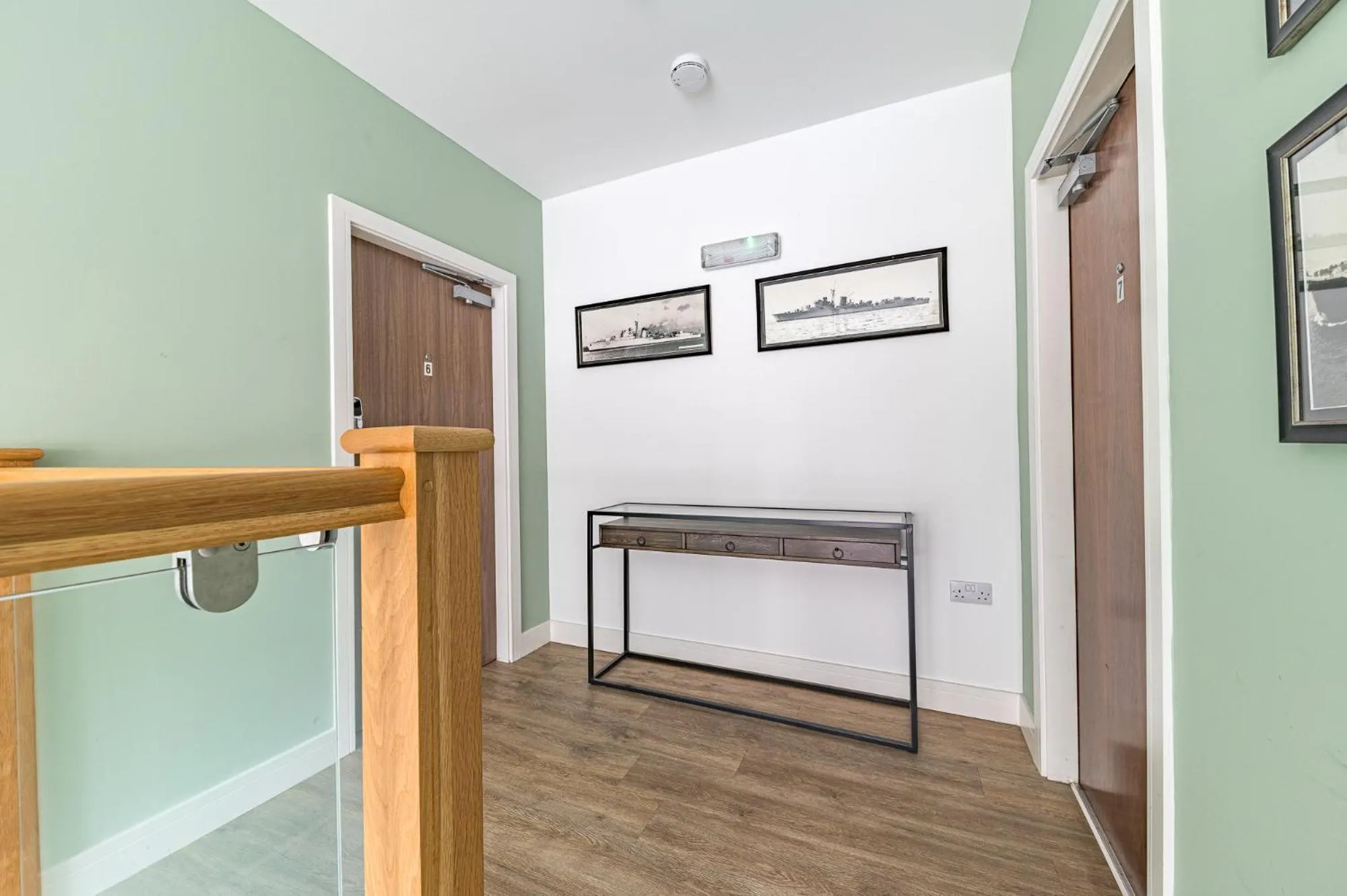 Photo of the whole room, Bed in Abbey Apartments Modern ApartHotel for Tourists & Professionals