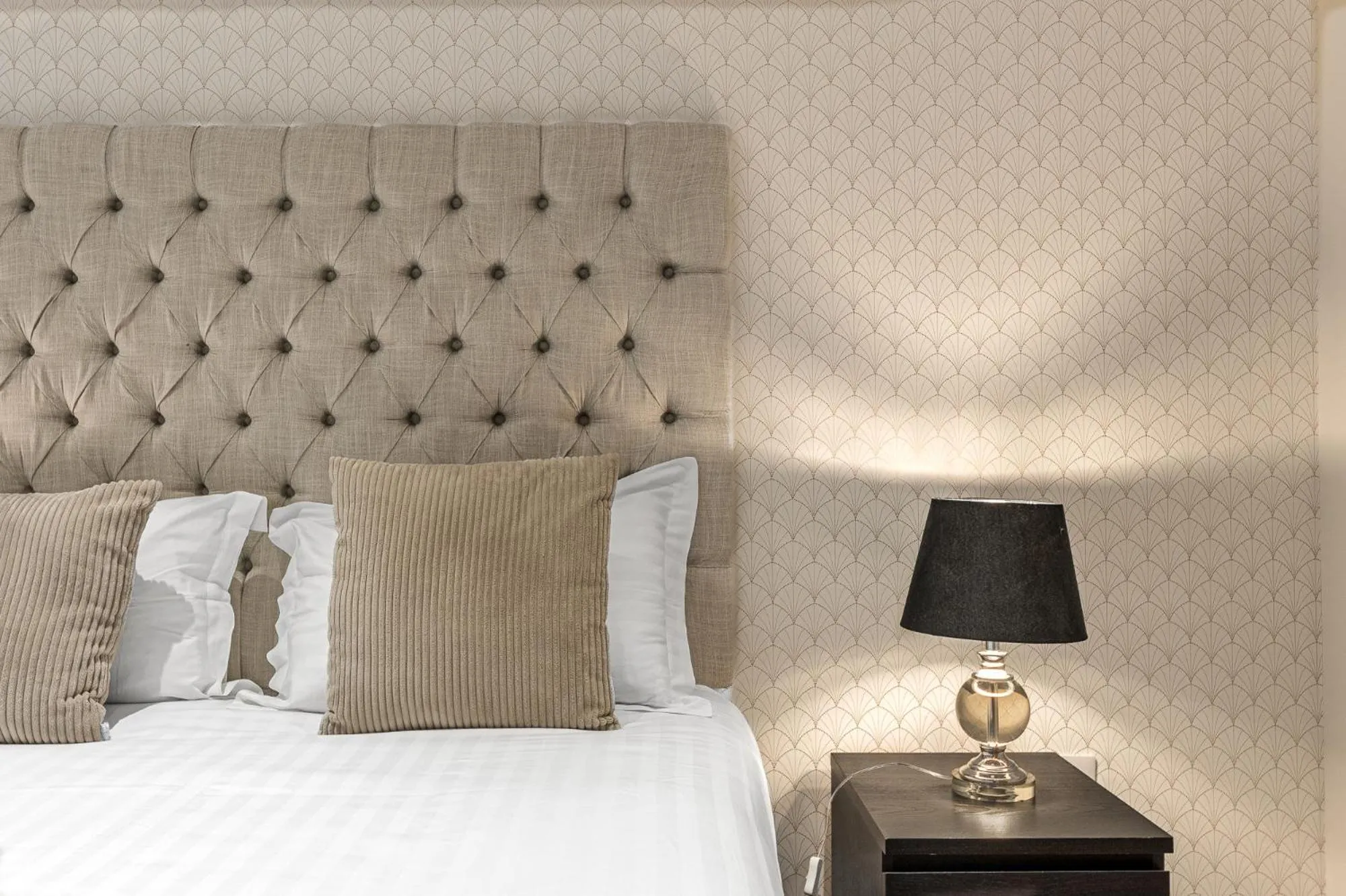 Bedroom, Bed in Abbey Apartments Modern ApartHotel for Tourists & Professionals