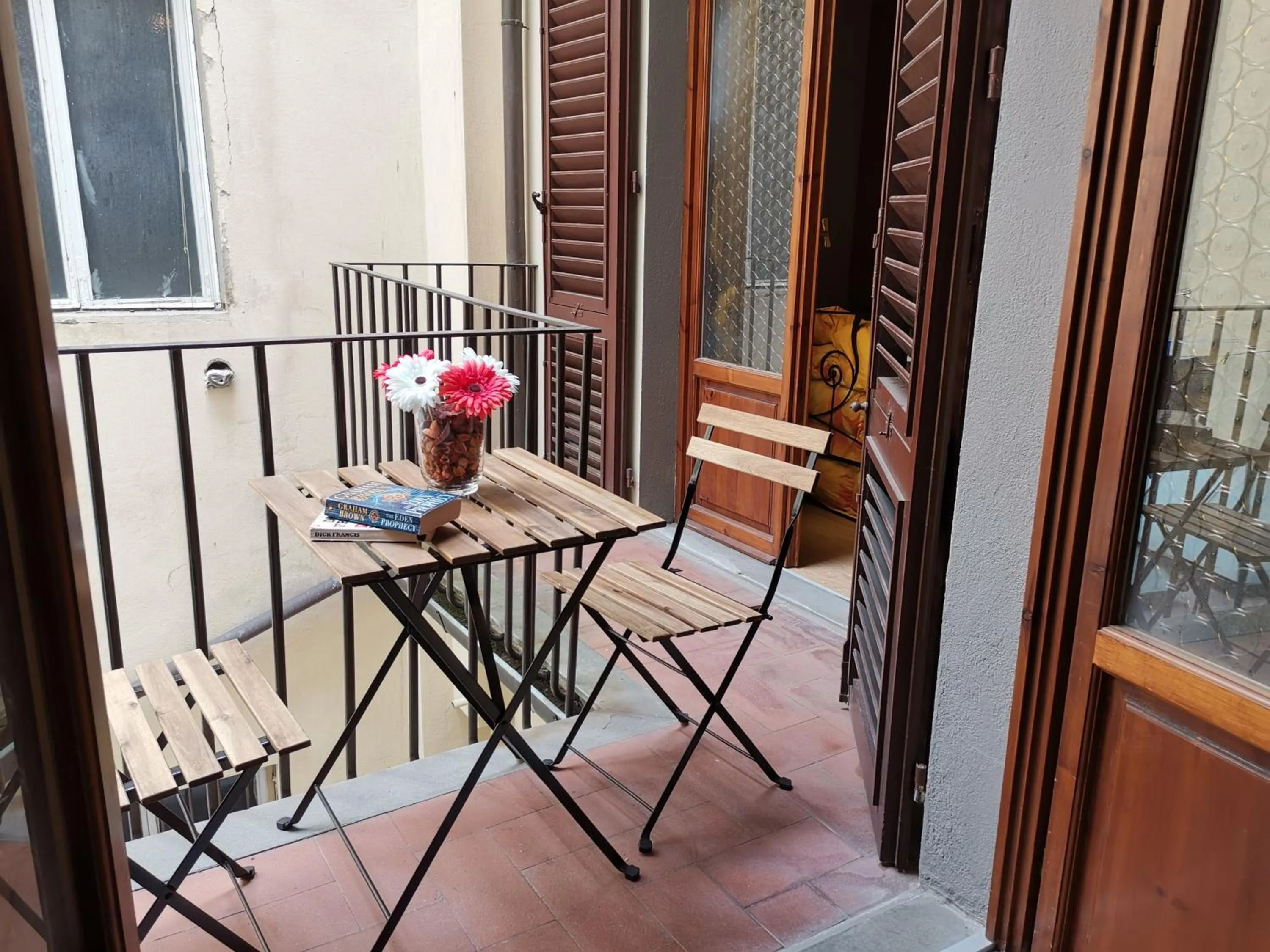 Balcony/Terrace in Ghibellina 22 Apartment