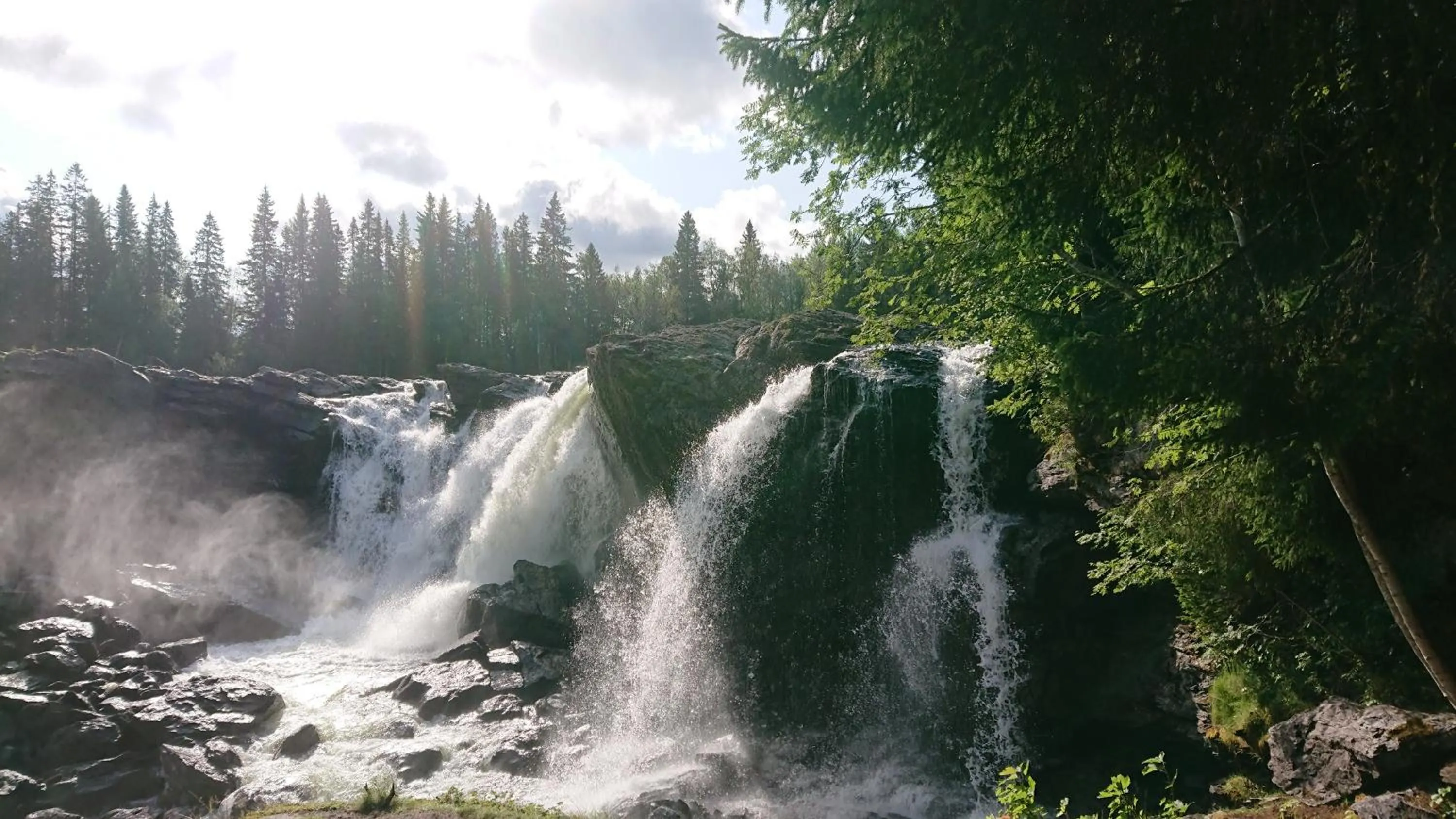 Nearby landmark in Ristafallets Camping