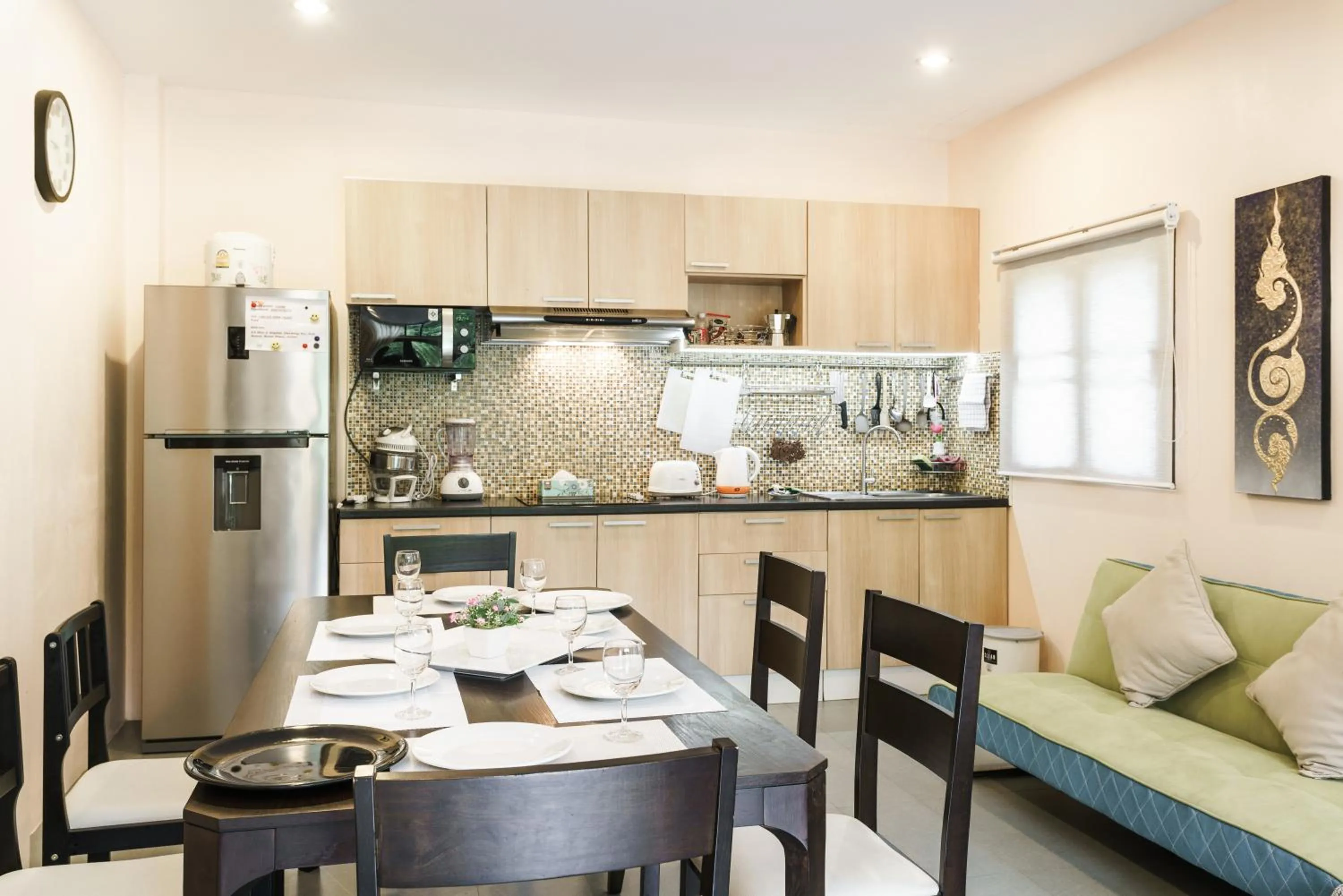 Kitchen or kitchenette in Chaweng Noi Villa