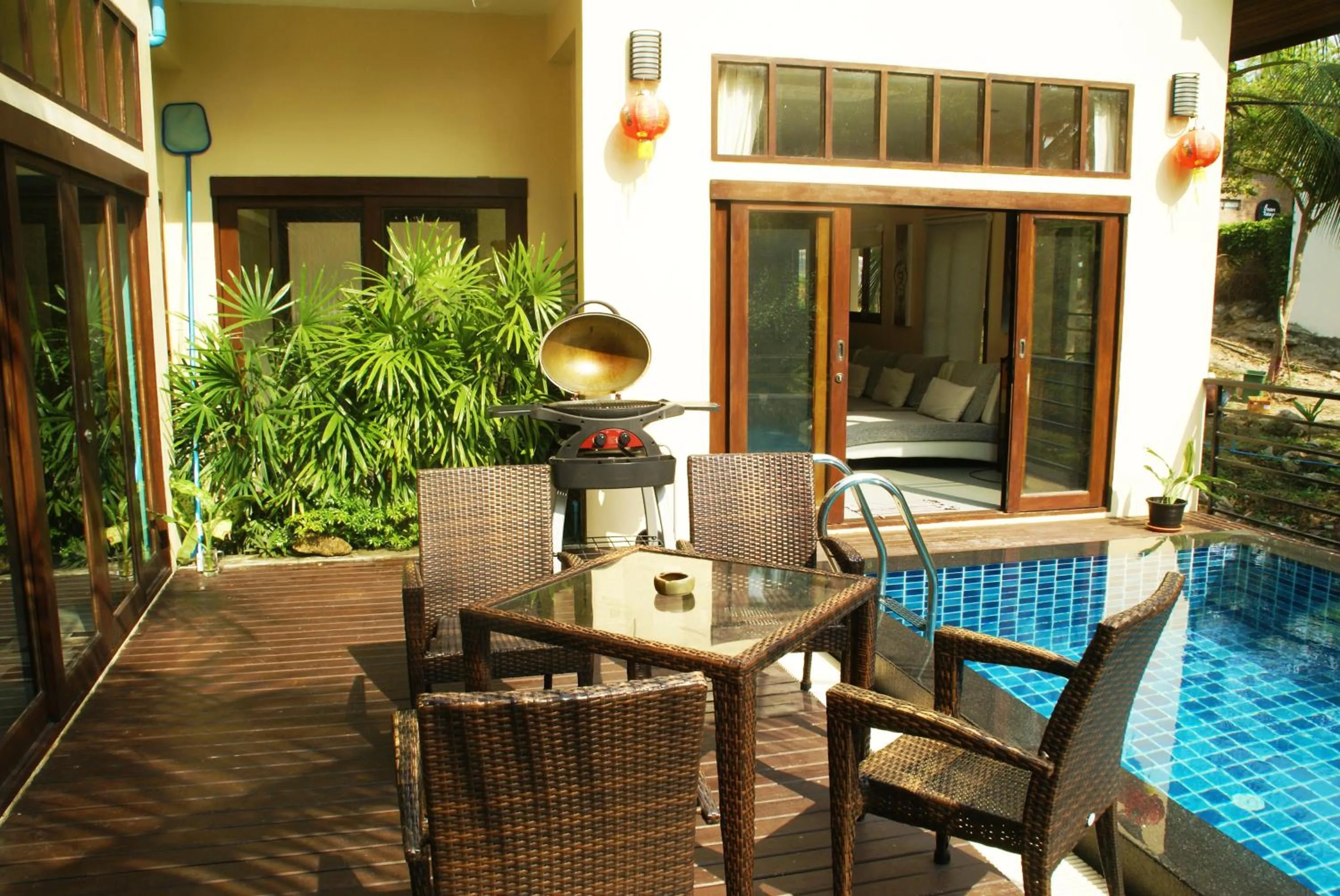 Patio in Chaweng Noi Villa