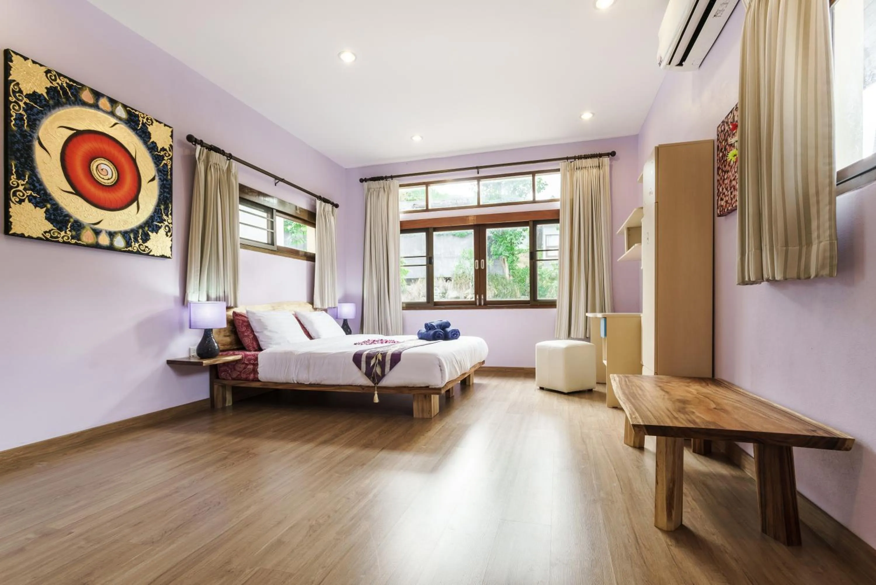 Bedroom, Bed in Chaweng Noi Villa