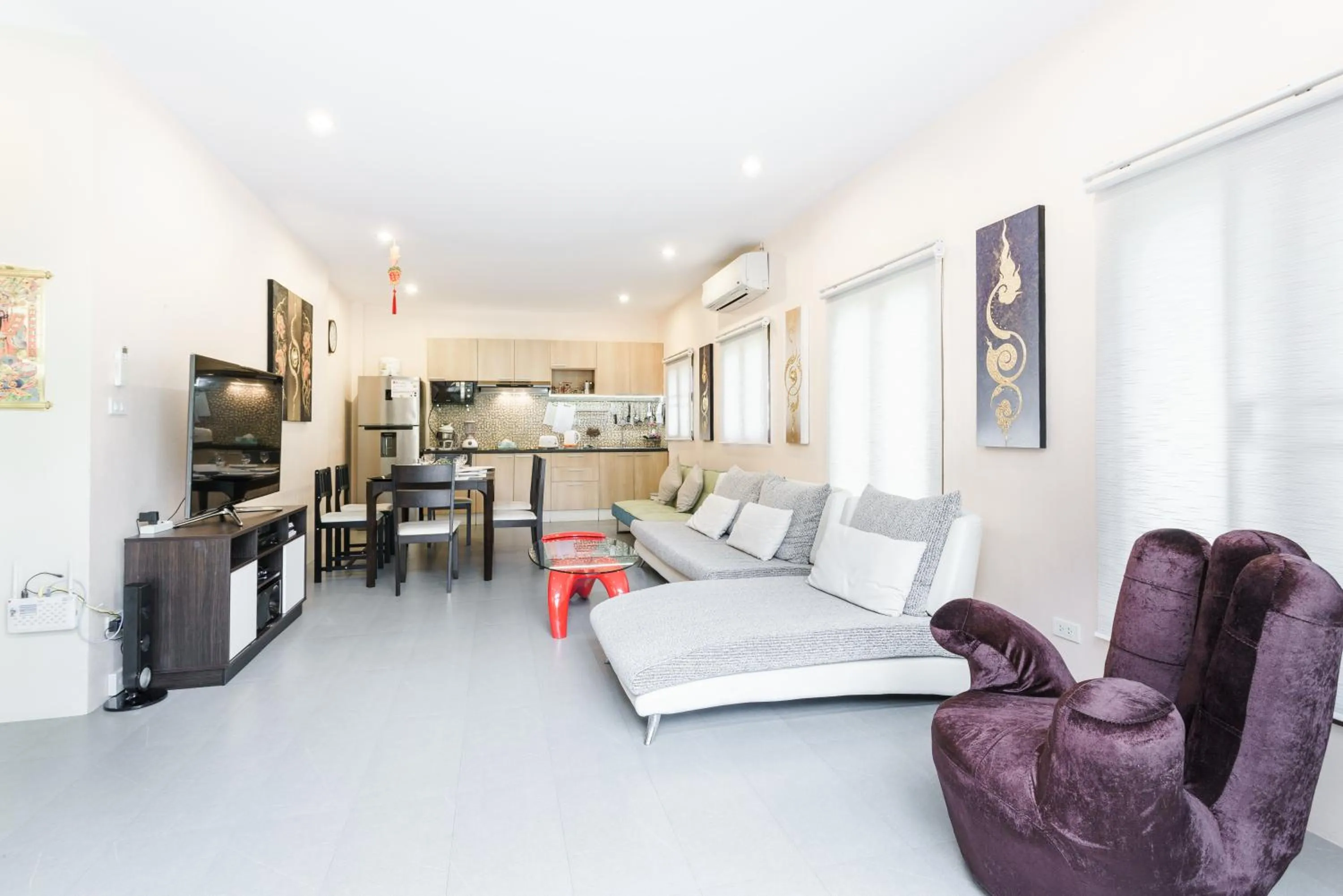 Living room in Chaweng Noi Villa