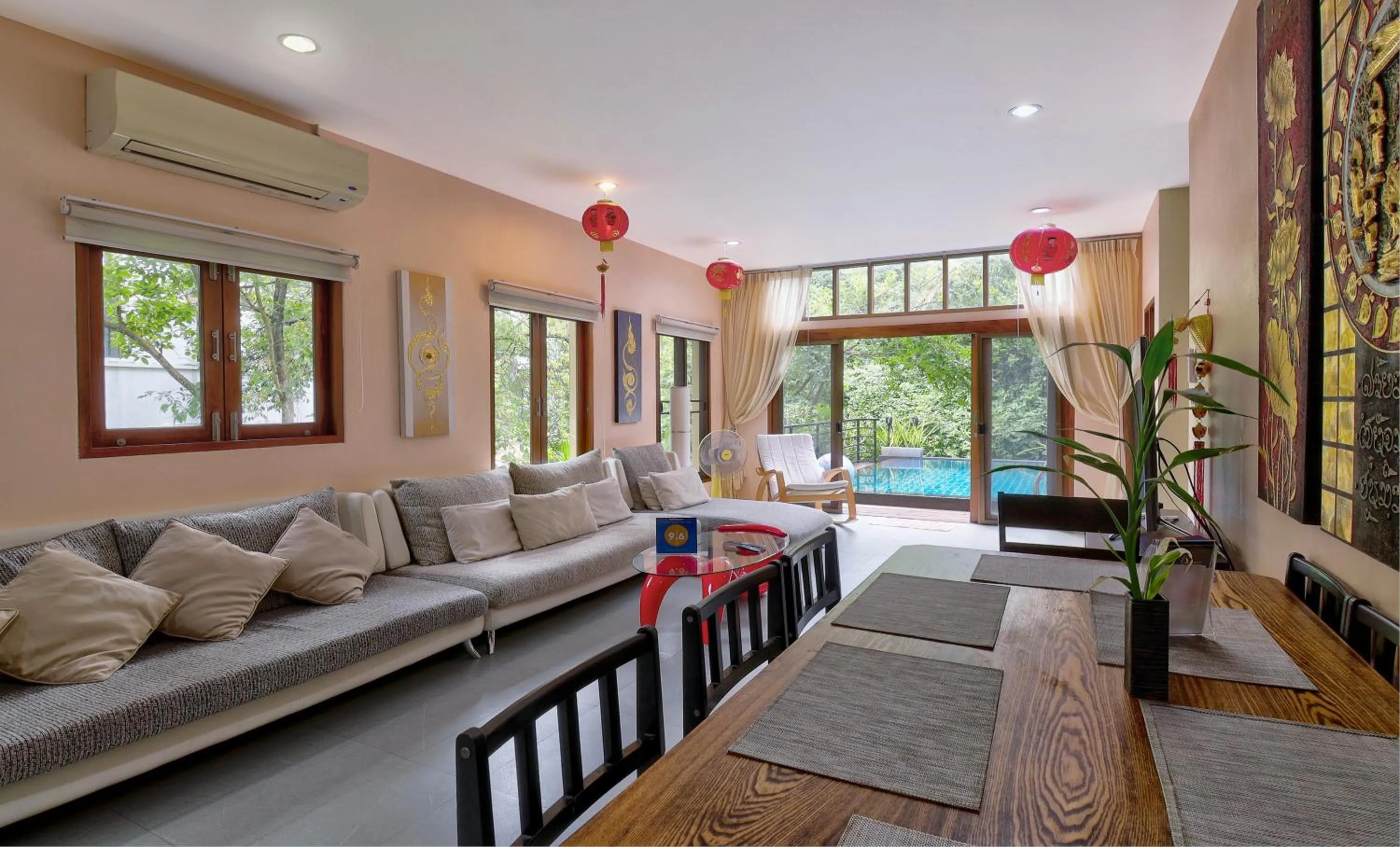 Living room in Chaweng Noi Villa