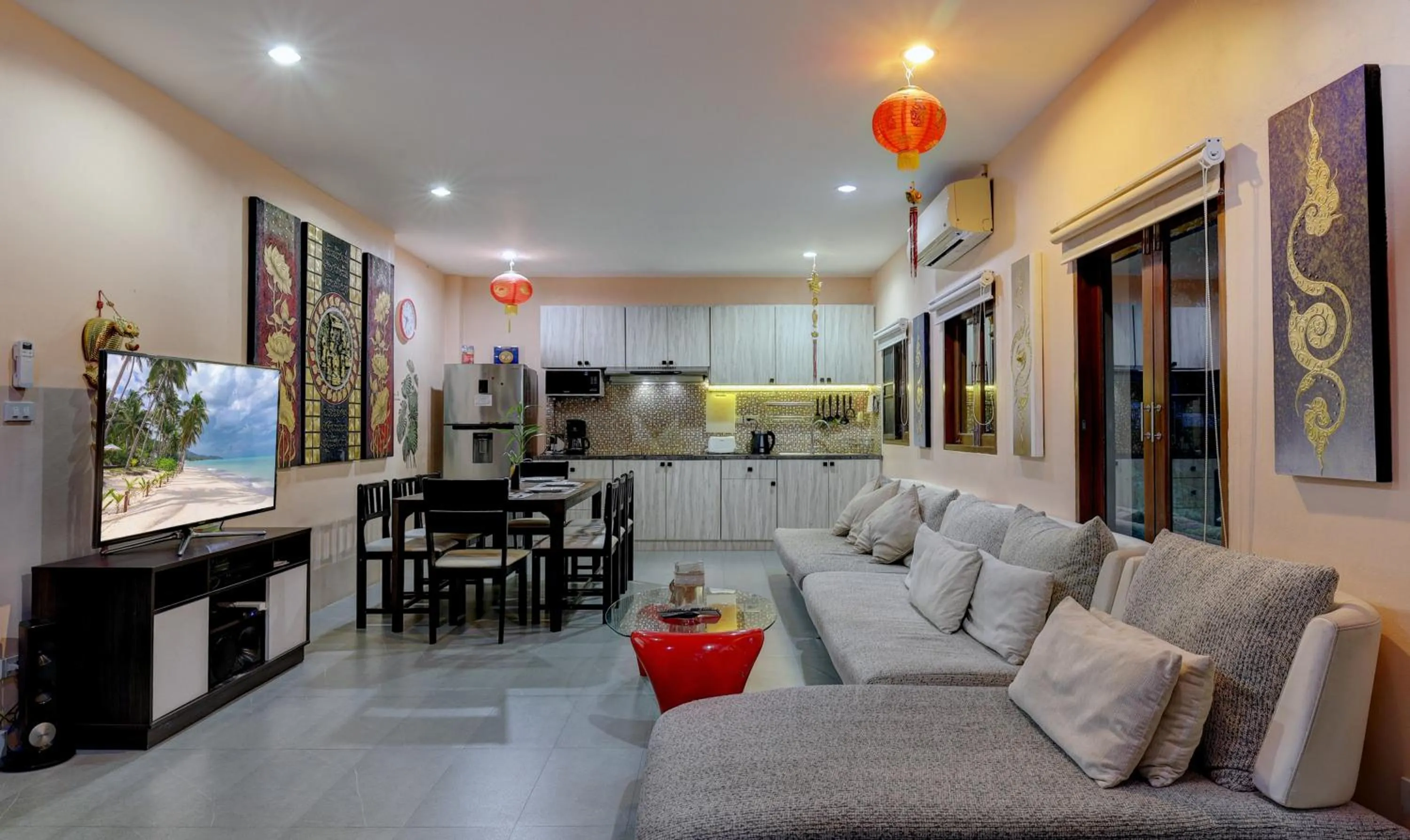 Living room in Chaweng Noi Villa