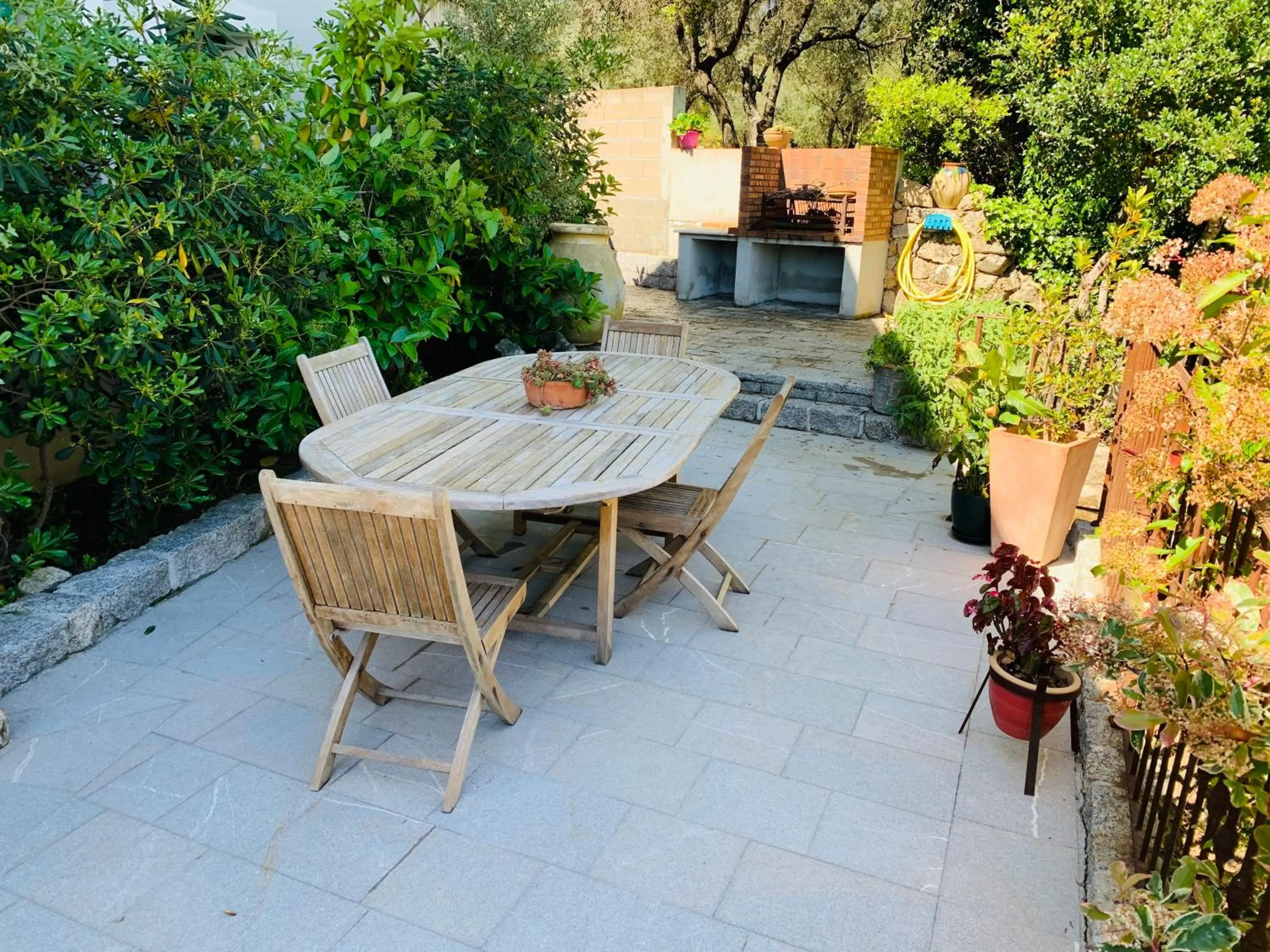 Patio in Appart'hotel Fior Di Ribba