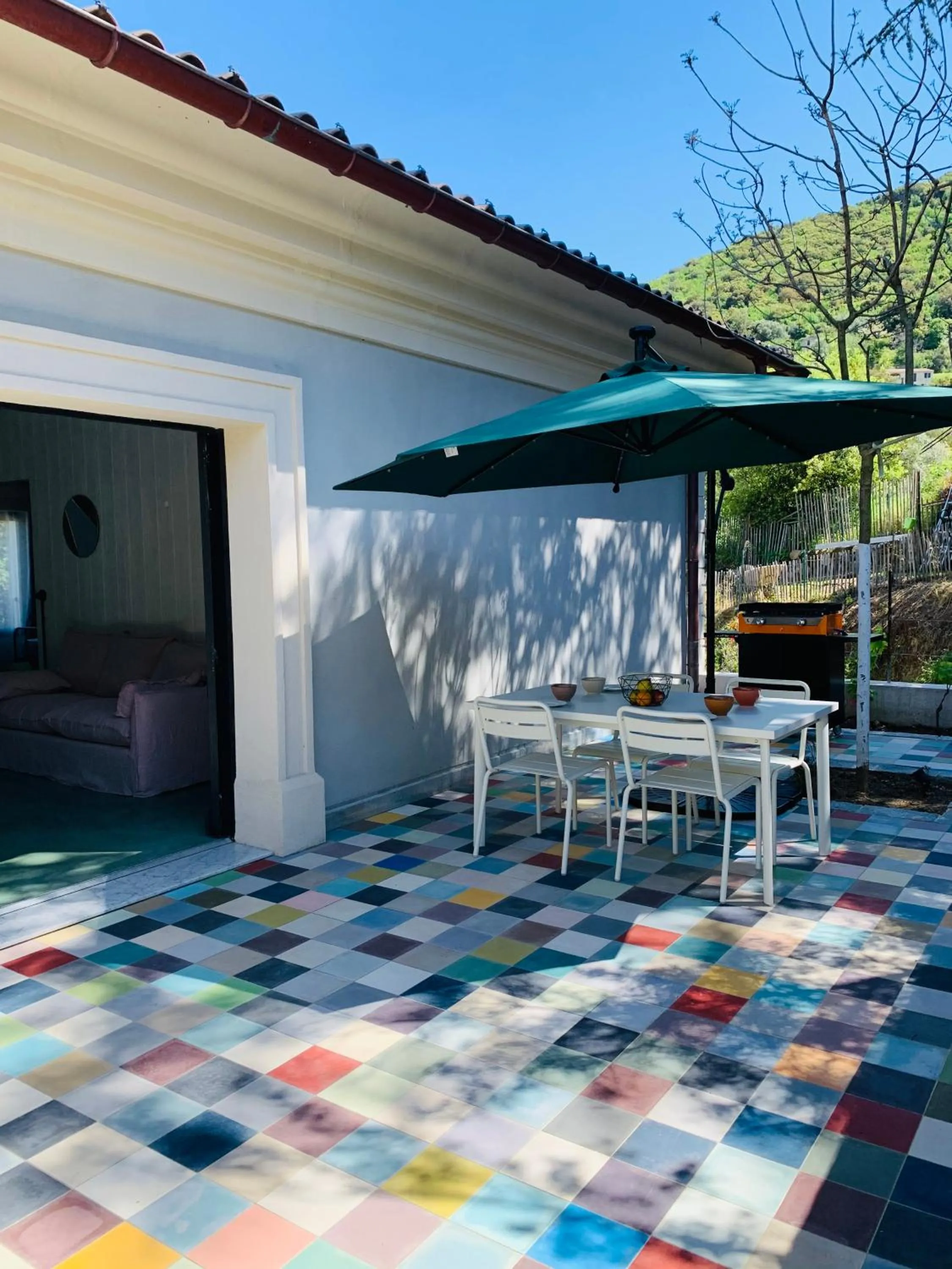 Patio in Appart'hotel Fior Di Ribba