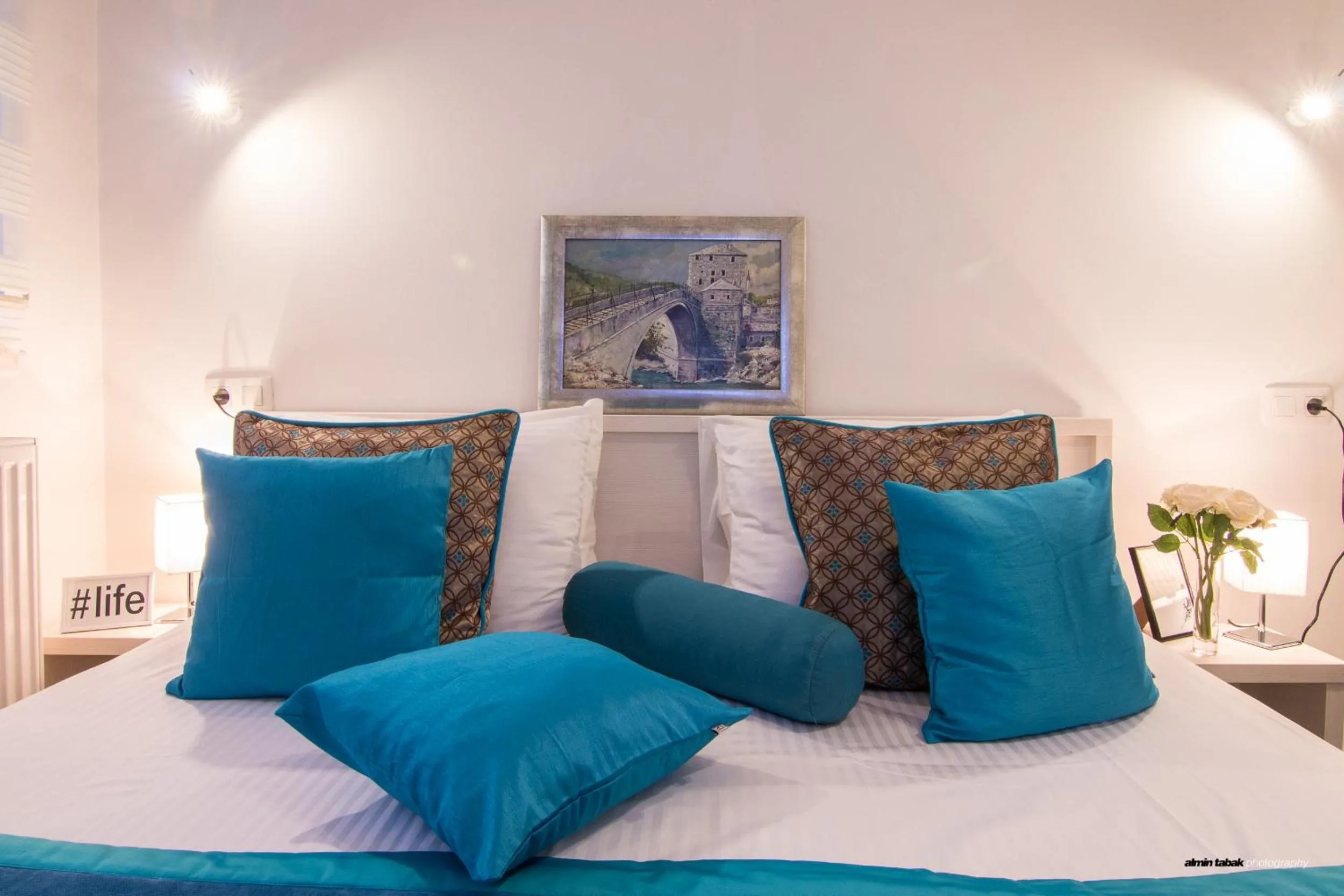 Bedroom, Bed in Apartment Residence 22