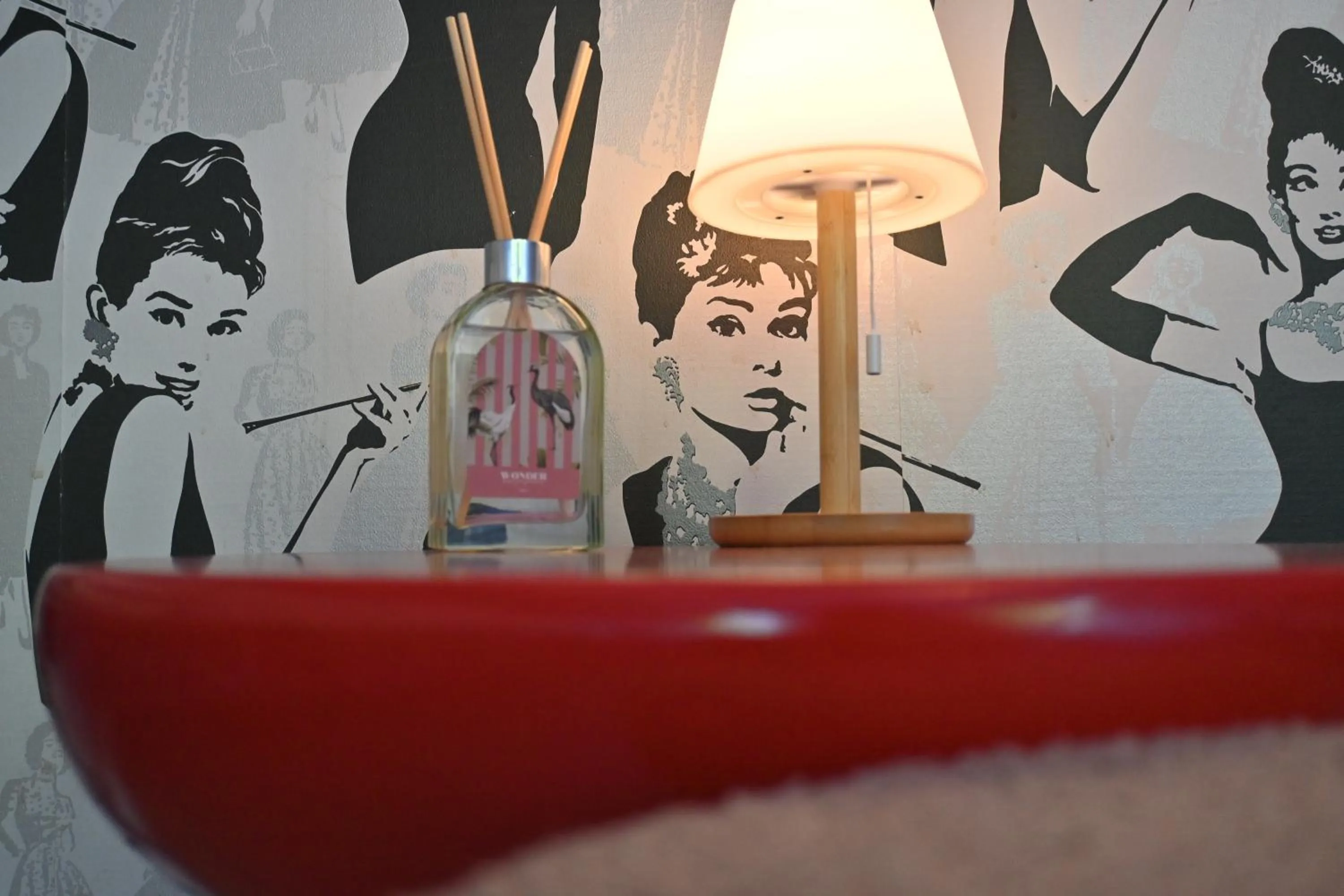 Decorative detail in Dutchies Hostel