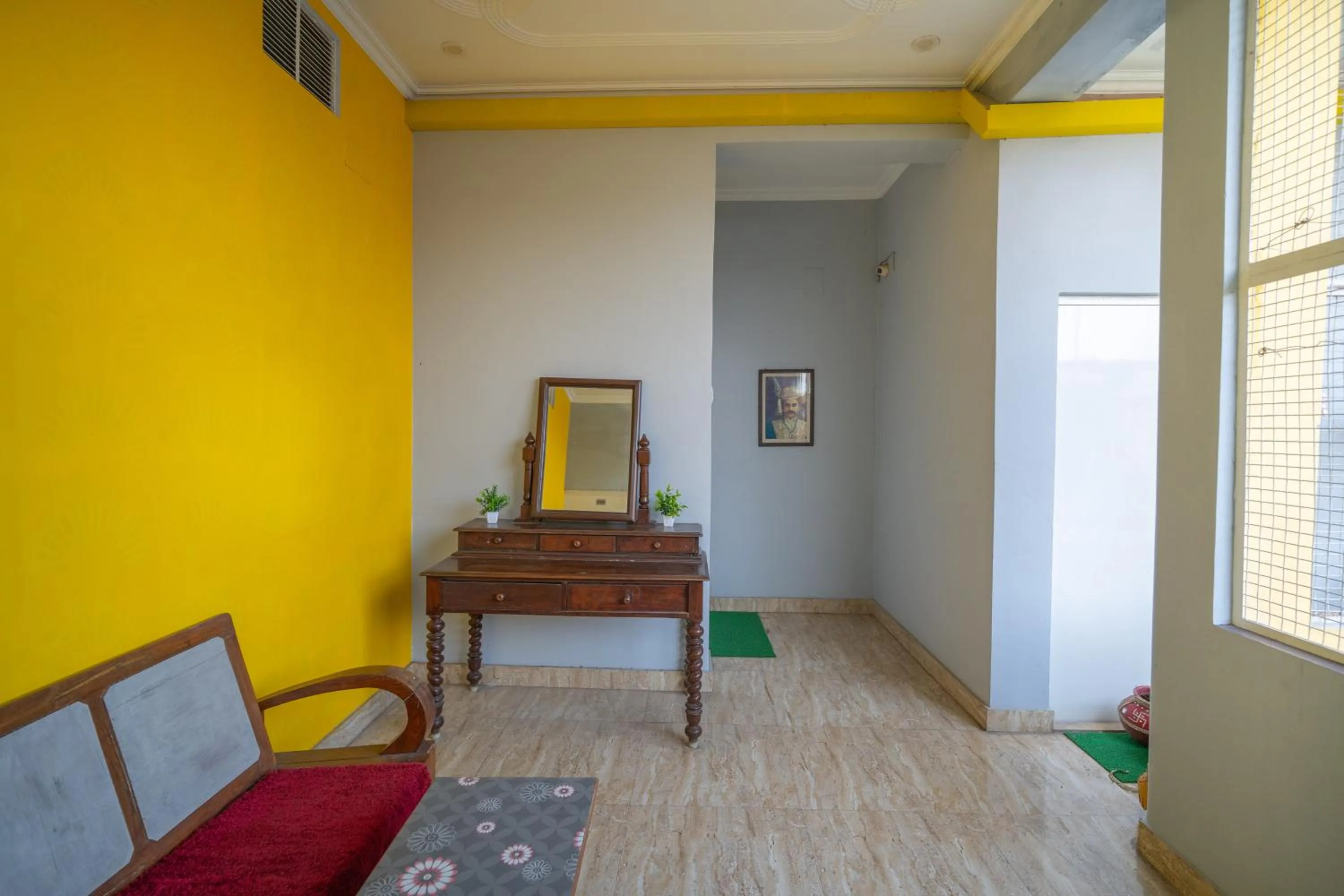 Seating area in Tara Guest House