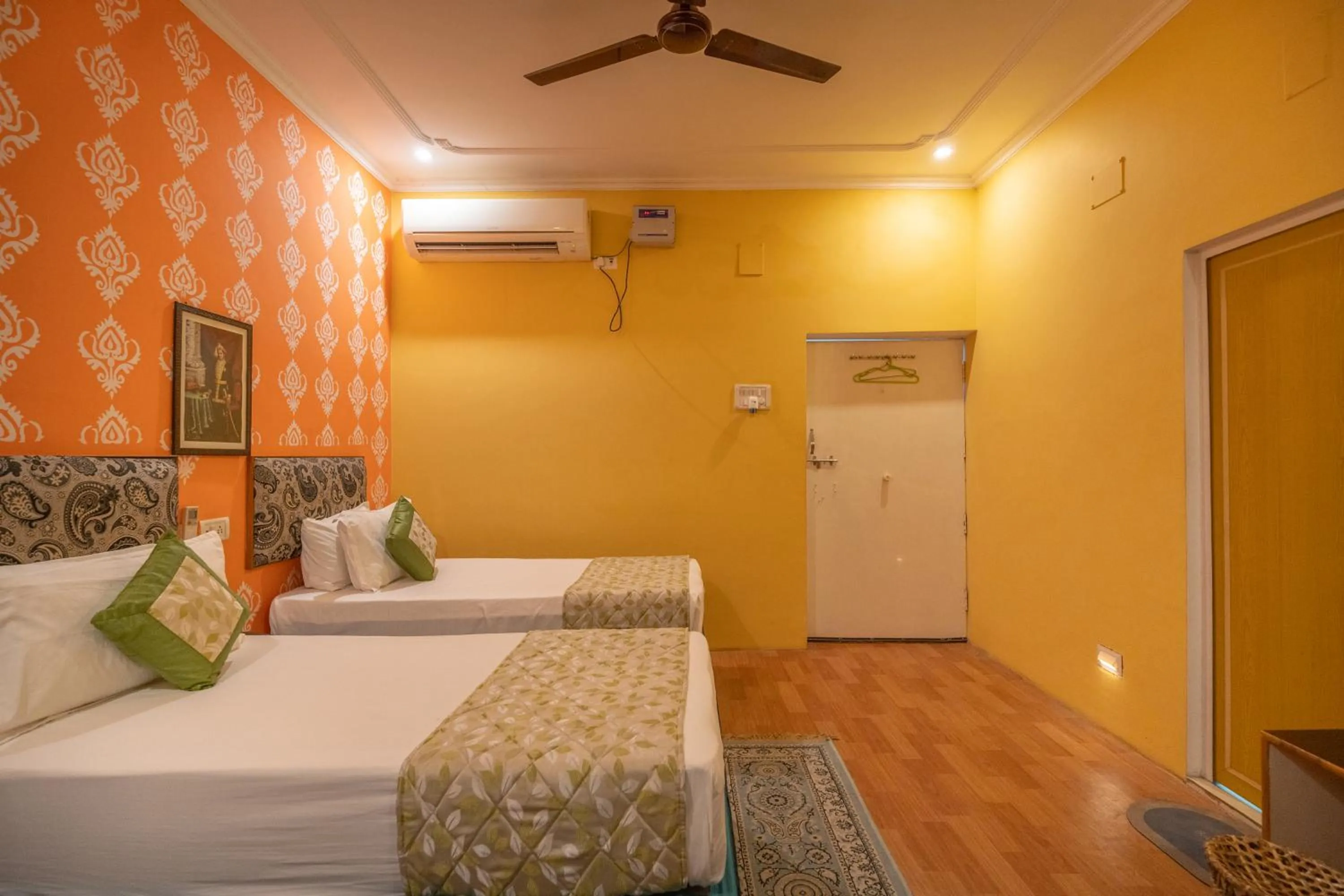 Bed in Tara Guest House