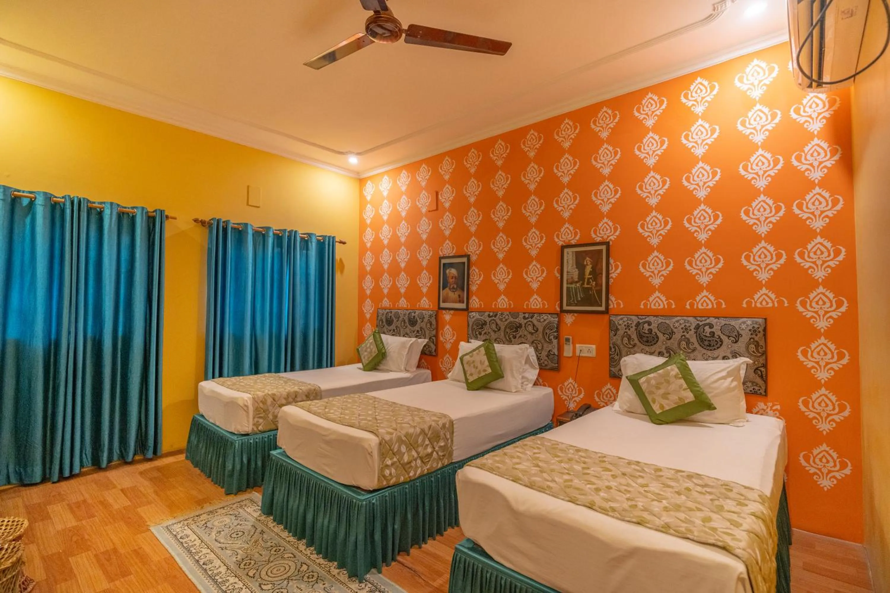 Bed in Tara Guest House