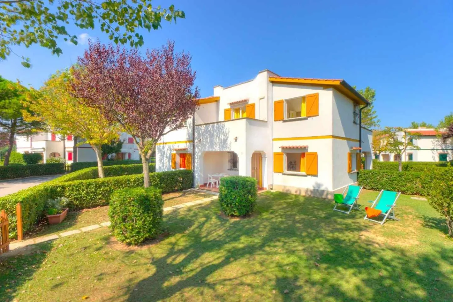 Garden view in Villaggio Riva Musone