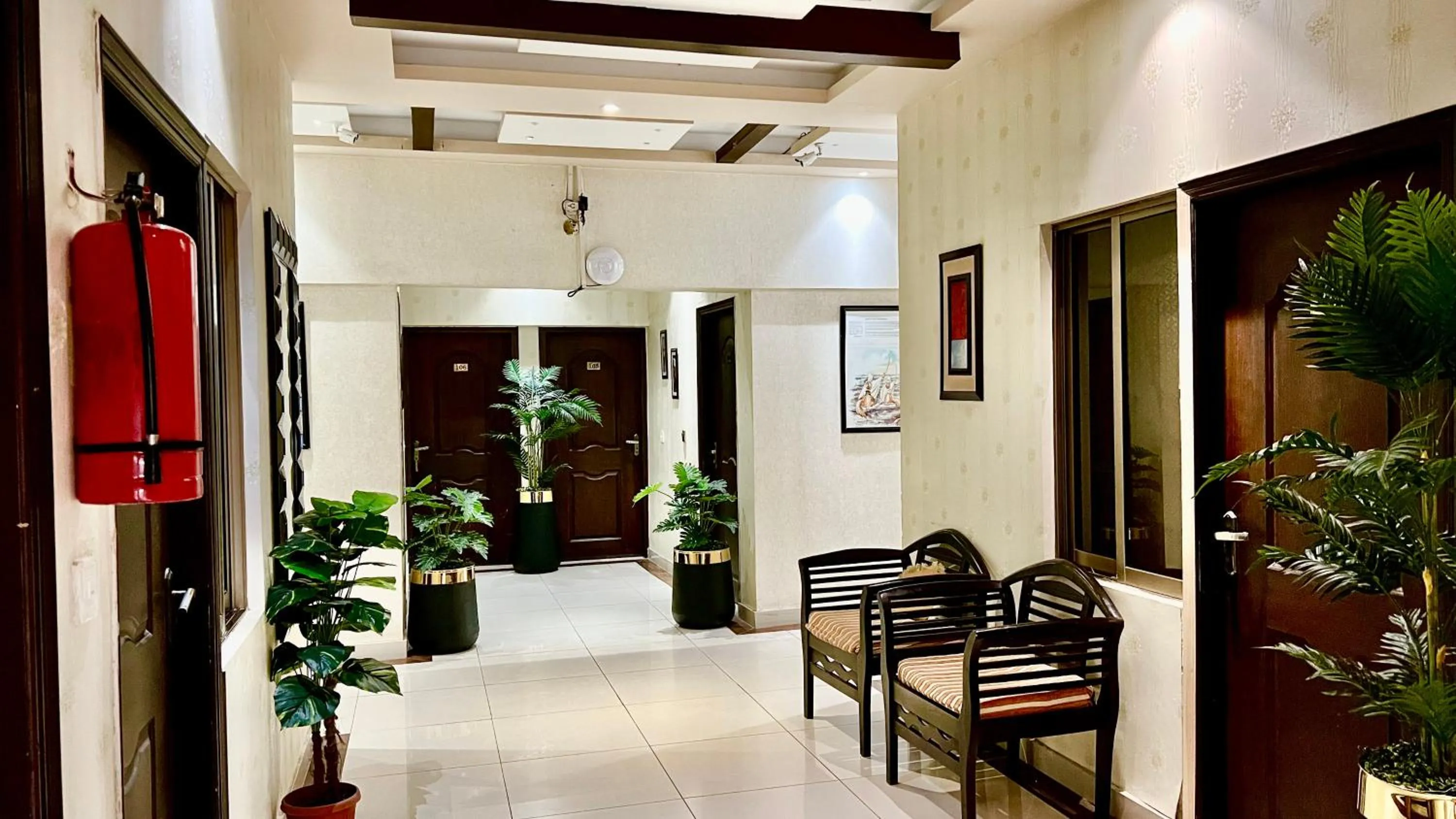 Lobby or reception in Royal Inn Hotel