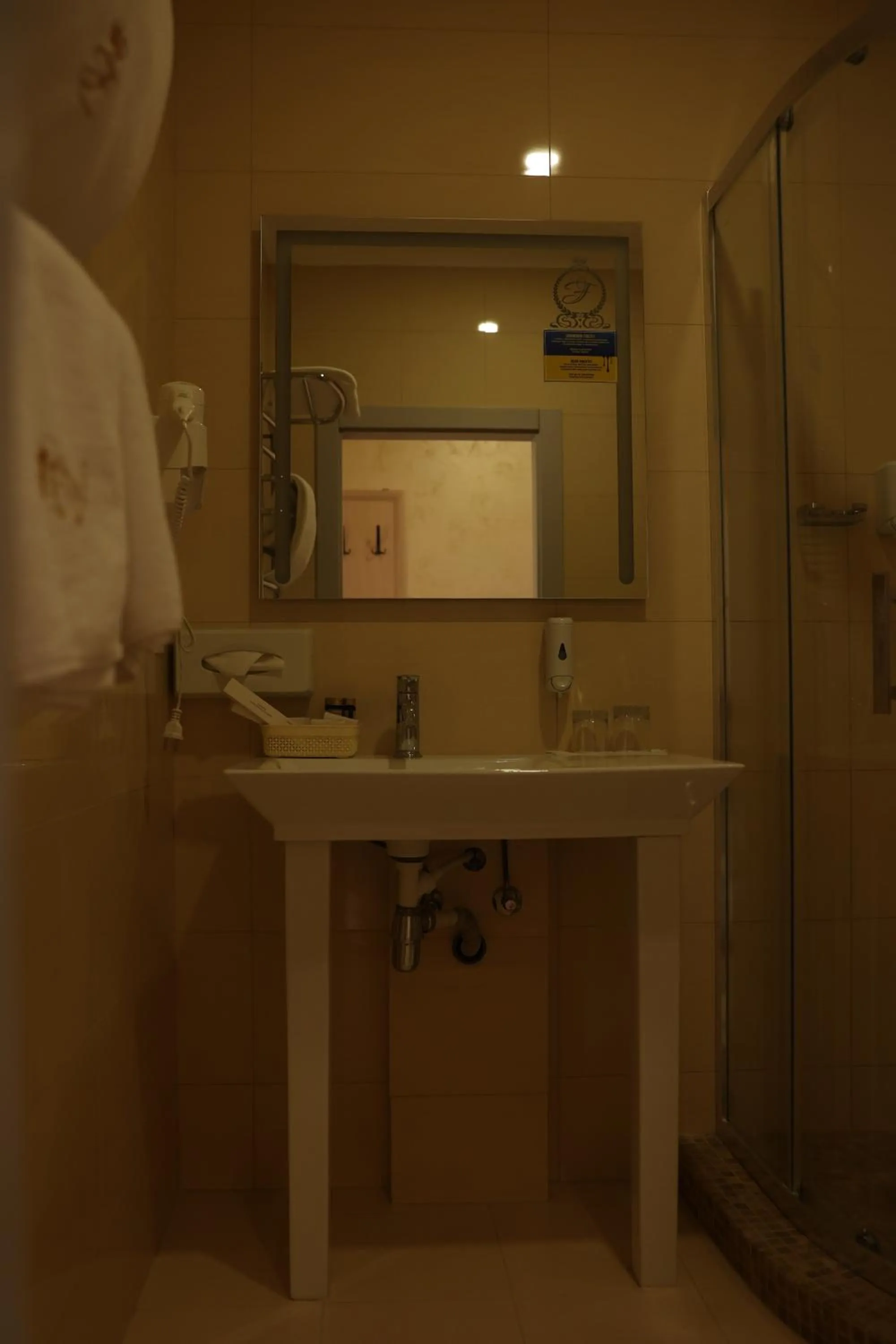 Bathroom in Hotel France