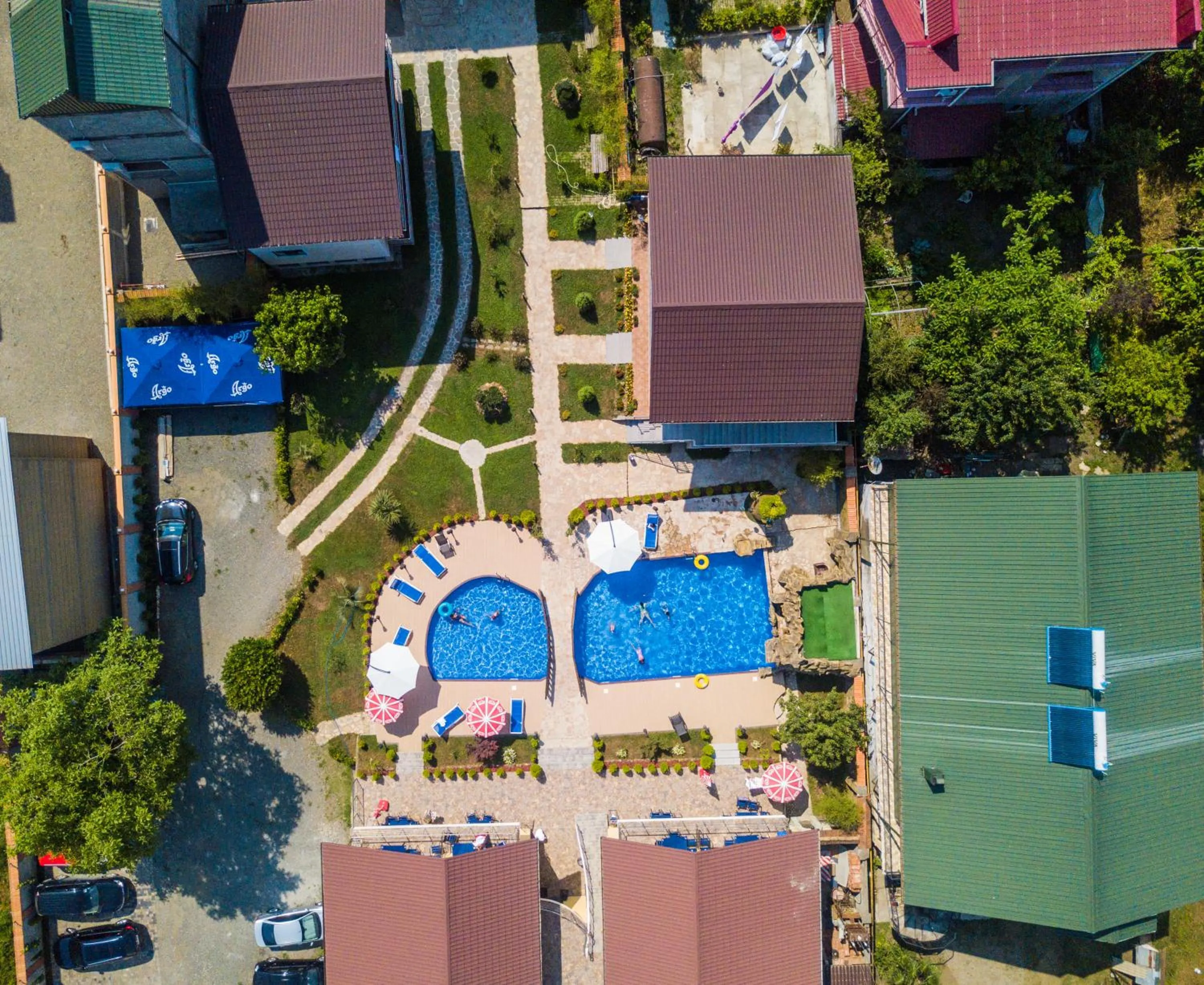 Bird's eye view in Hotel Chero